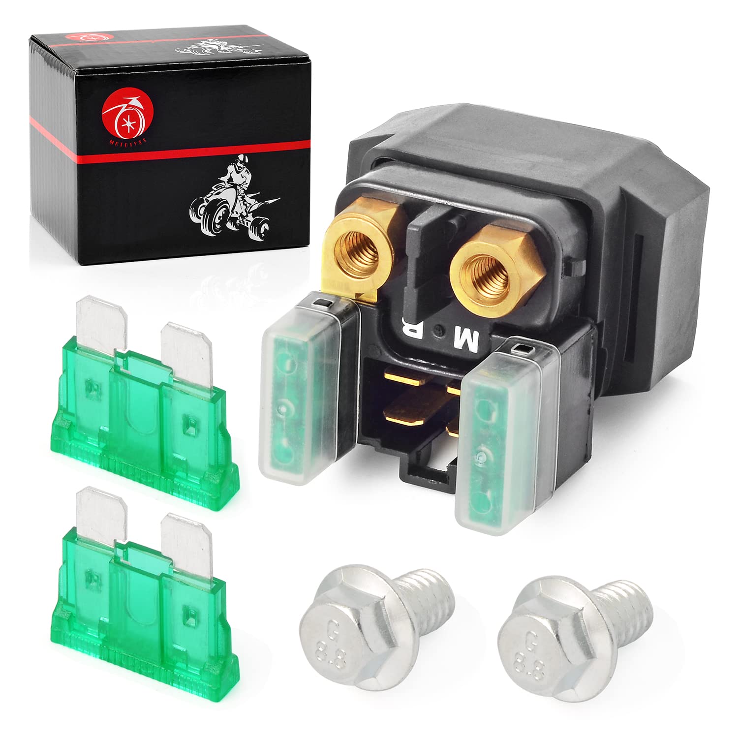 Moto1988 Starter Solenoid Relay For Yamaha Yzf-R1 Yfz450 Fjr1300 Xv1900 5Jw-81940-02-00