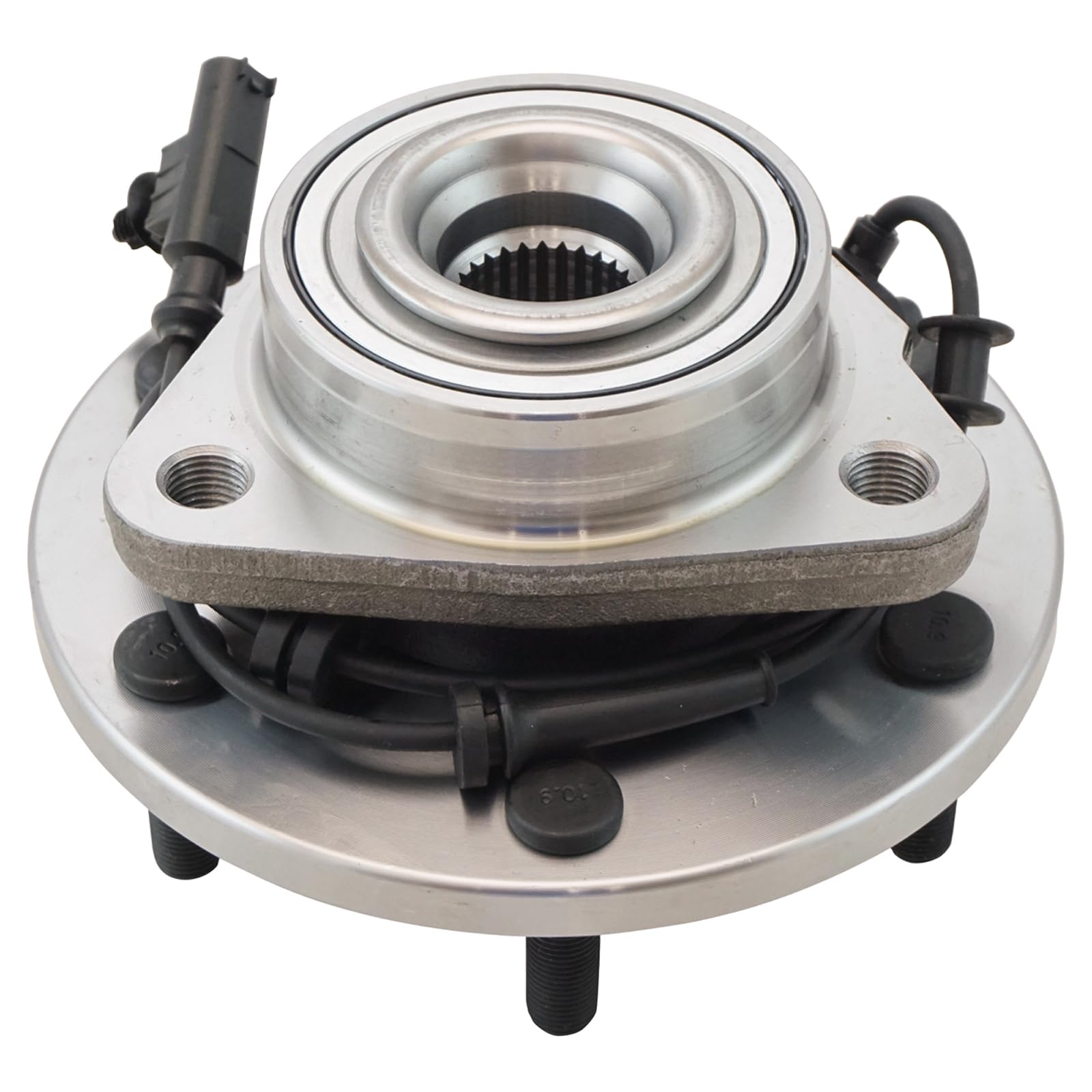 Trq Front Wheel Bearing & Hub Assembly 4Wd With Abs Sensor Compatible With 2012-2015 Nissan Armada Titan