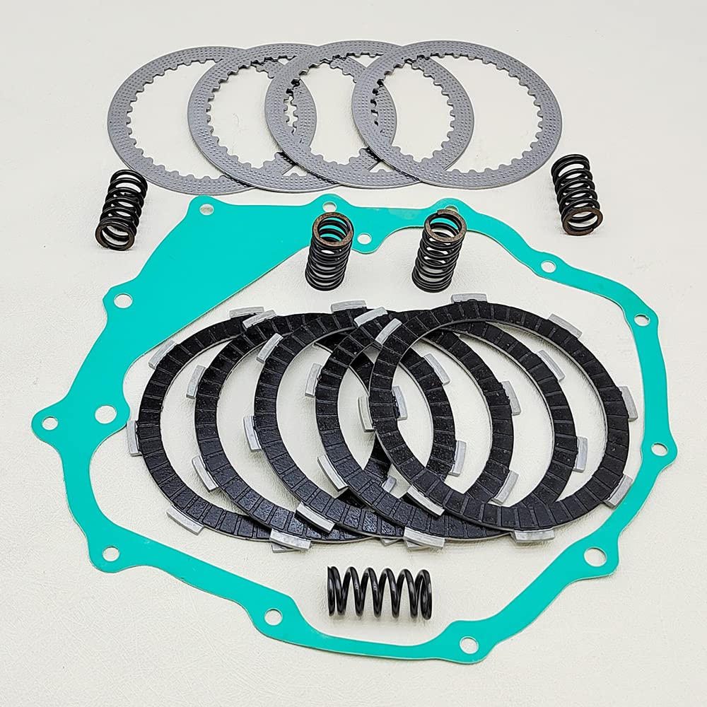 Biglknm Clutch Kit Friction Plates & Gasket Compatible For Honda Recon 250 Trx250 Trx250Te Trx250Tm Trx250X Sportrax 250 Trx250E