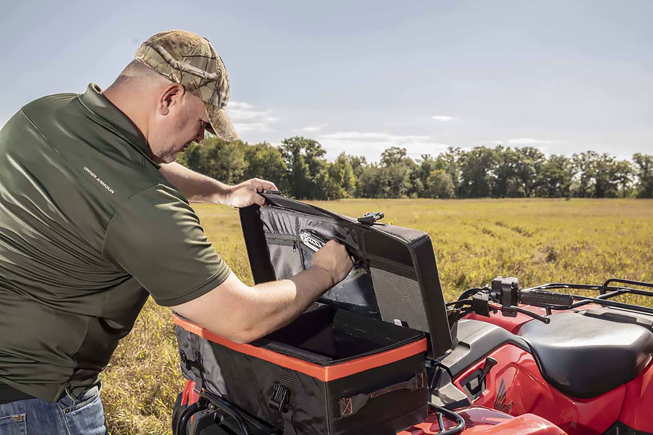Kolpin 91162 Guardian Atv/Utv Rear Rack Storage Box