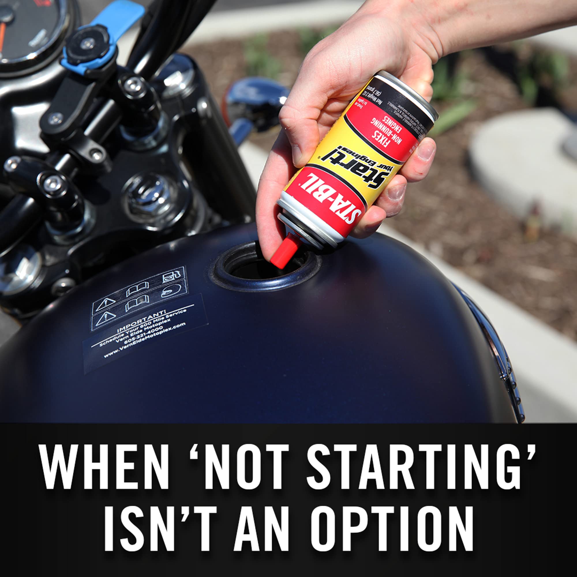 STA-BIL Start Your Engines! - Fixes Non-Running Engines - A Jump Start in A Can - Revitalizes Fuel System - Safe for 2 and 4-Cyc