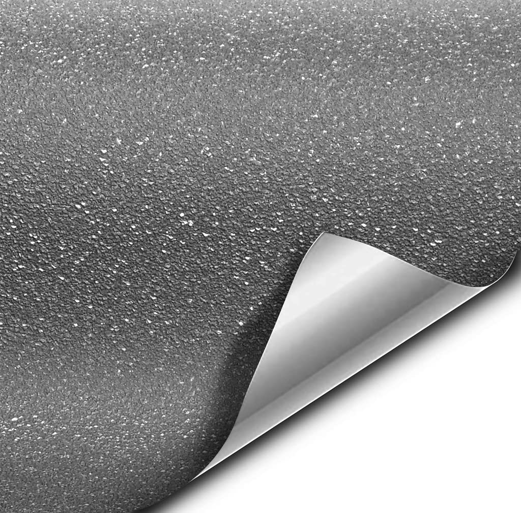 Vvivid Grey Indestructible Paint Wrap Vinyl Roll (Grey - 17.5'' X 5Ft)