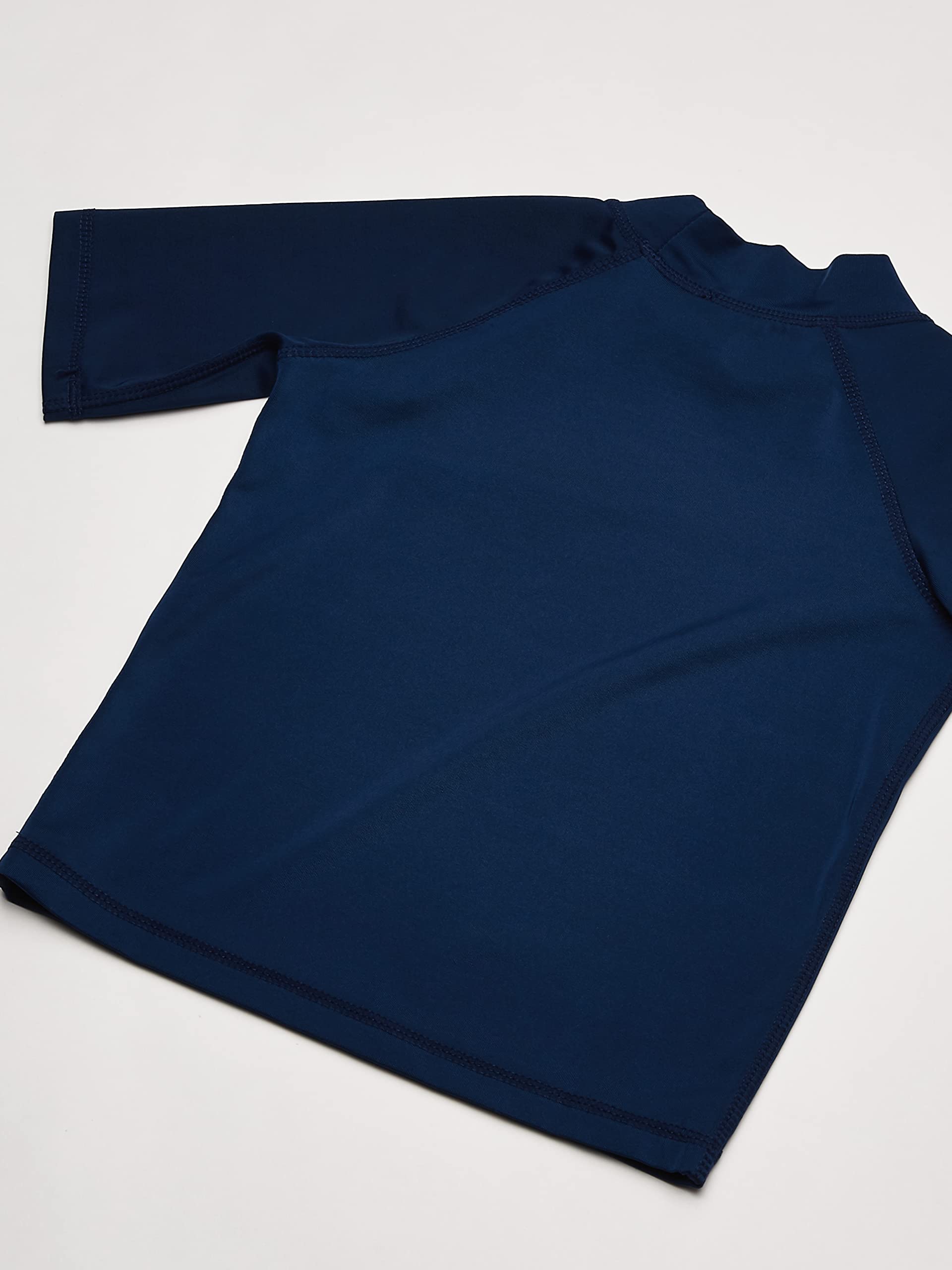 Kanu Surf Little Boys' Toddler Fiji Upf 50+ Sun Protective Rashguard, Navy, 2T