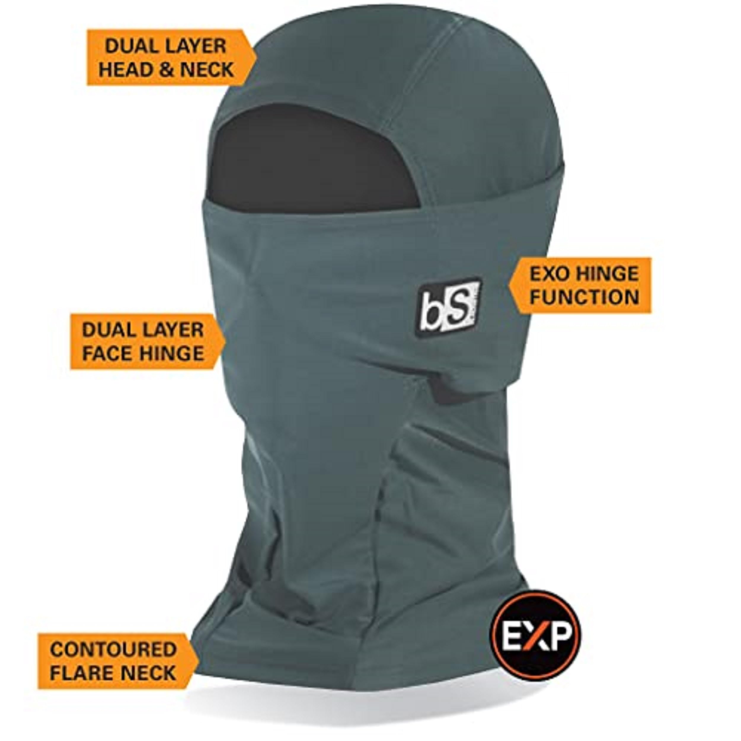 Blackstrap Expedition Hood Balaclava Face Mask - Dual Layer Cold Weather Gear For Men & Women, Headwear That'S Breathable, Moist