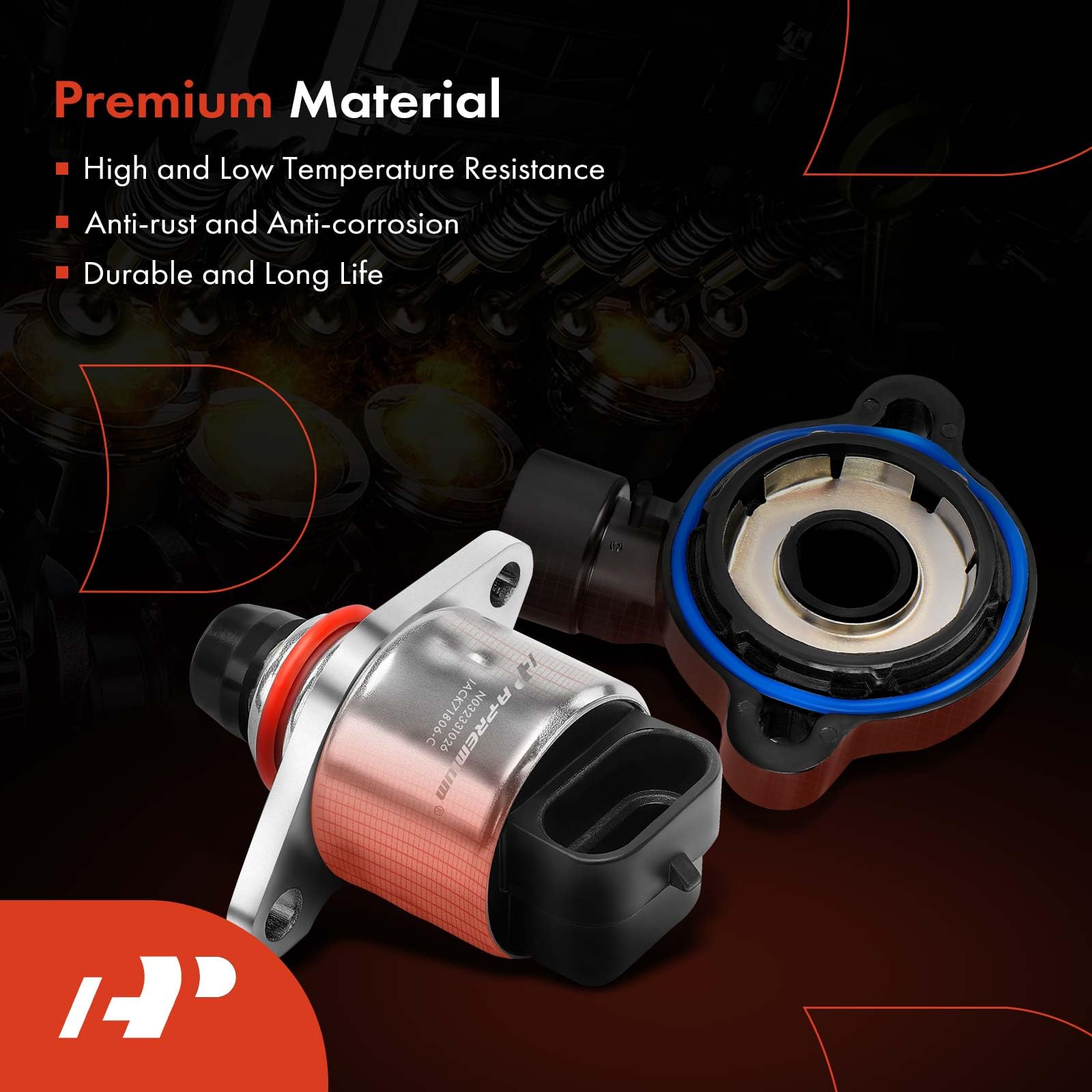 A-Premium Idle Air Control Valve Iac + Throttle Position Sensor Tps Compatible With Chevy, Gmc, Cadillac, Pontiac - 99-02 - Silverado, Suburban, Tahoe, Sierra, Yukon, Firebird, Gto, Escalade & More
