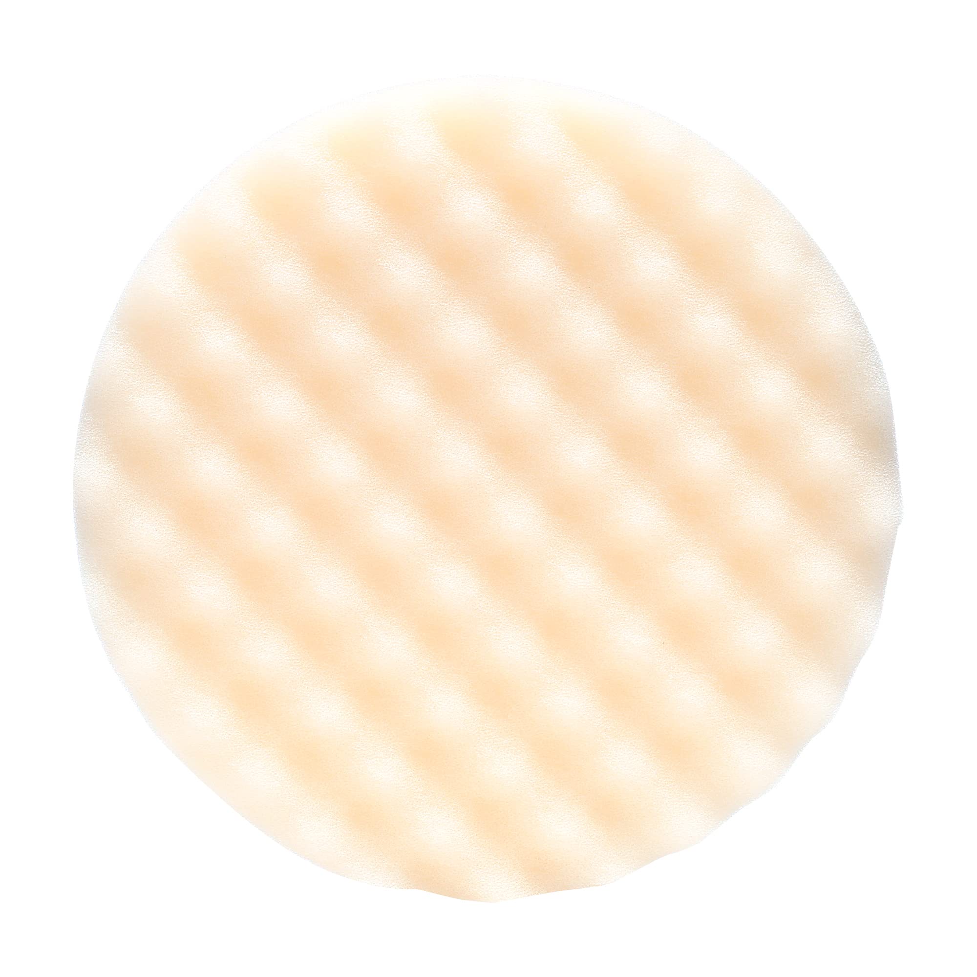 Perfect-It 3M Foam Compounding Pad, 05737, Inset, Single Sided, Hook and Loop, 8 in , White