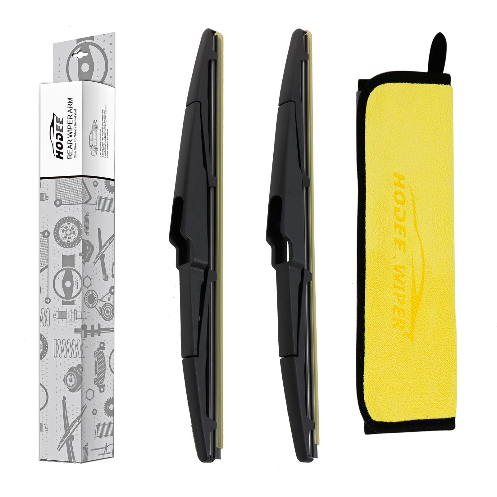 (Pack Of 2) Rear Wiper Blade Kit Set Replacement For Hyundai New Santa Fe 2013-2017,Kia Sedona 2015-2022 Rear Wiper Accessories