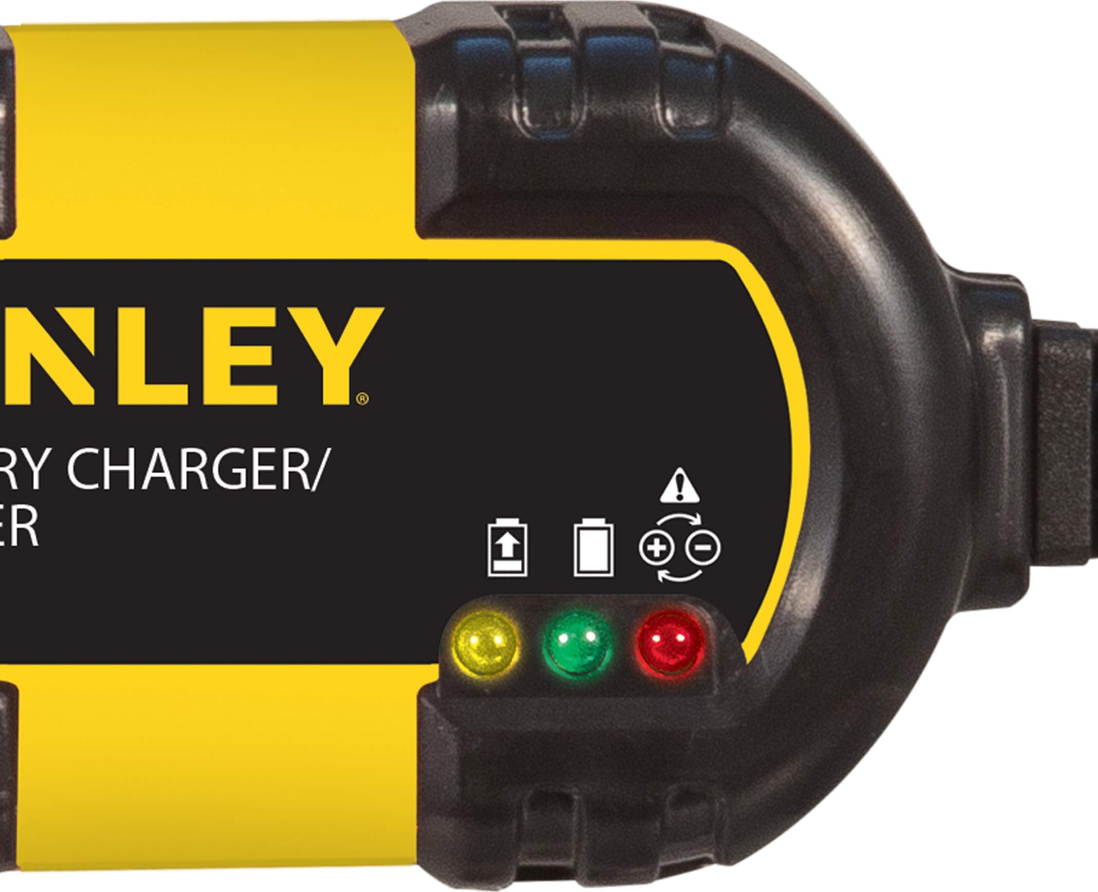 Stanley Bm1S Fully Automatic 1 Amp 12V Battery Charger/Maintainer With Cable Clamps And O-Ring Terminals