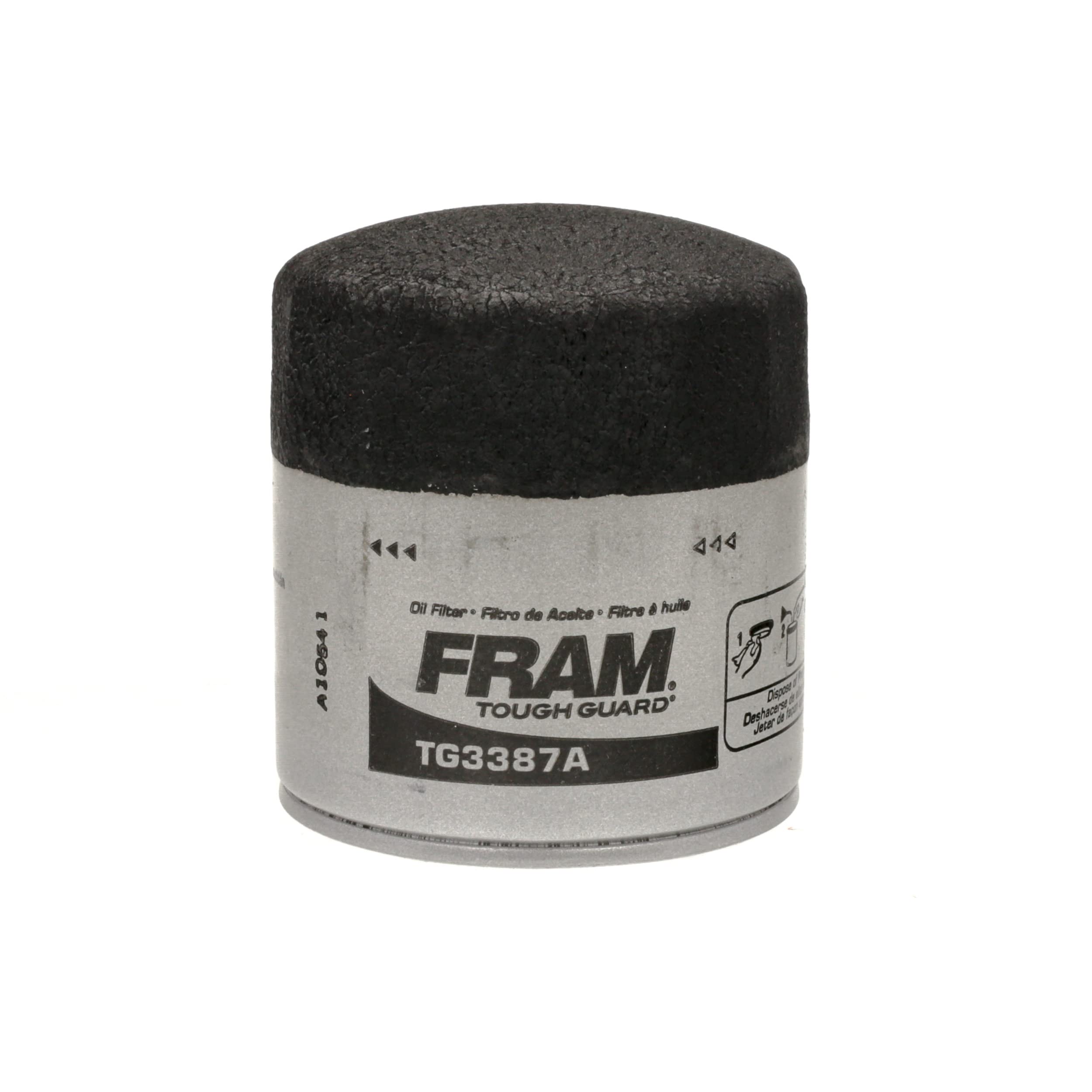 Fram Tough Guard Replacement Oil Filter Tg10060, Designed For Interval Full-Flow Changes Lasting Up To 15K Miles