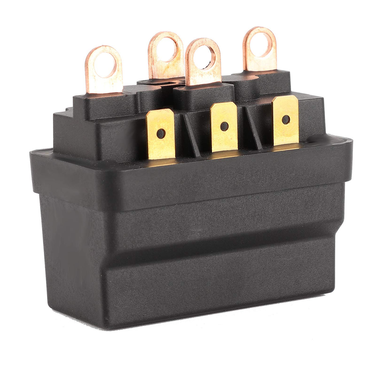Aramox Winch Relay, Winch Solenoid Contact Relay Contactor 12V 120A Steel Universal For Atv Utv 4X4 Vehicles