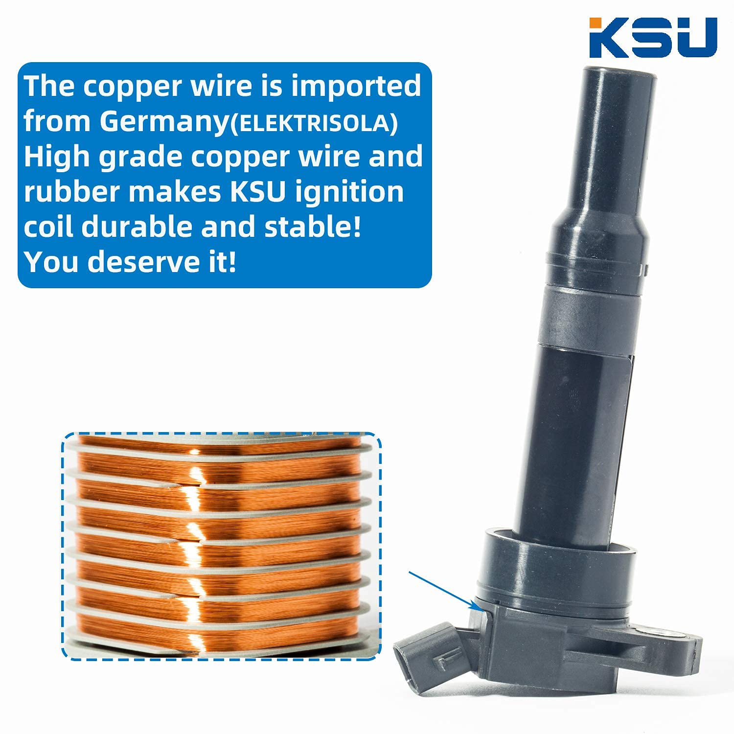 Ignition Coil Pack for Kia Soul Forte Forte5 Hyundai Tucson Elantra Elantra GT (1.8L 2.0L ONLY) 2011-2016 Replacement for UF651