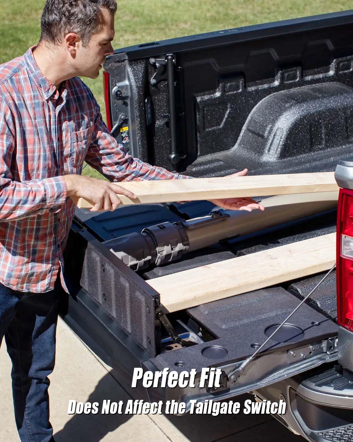 Tavaski Tailgate Anti-Theft Lock Fit for Toyota Tacoma 2016 2017 2018 2019 2020 2021 2022 2023, Truck Bed Tailgate Locks with Ke