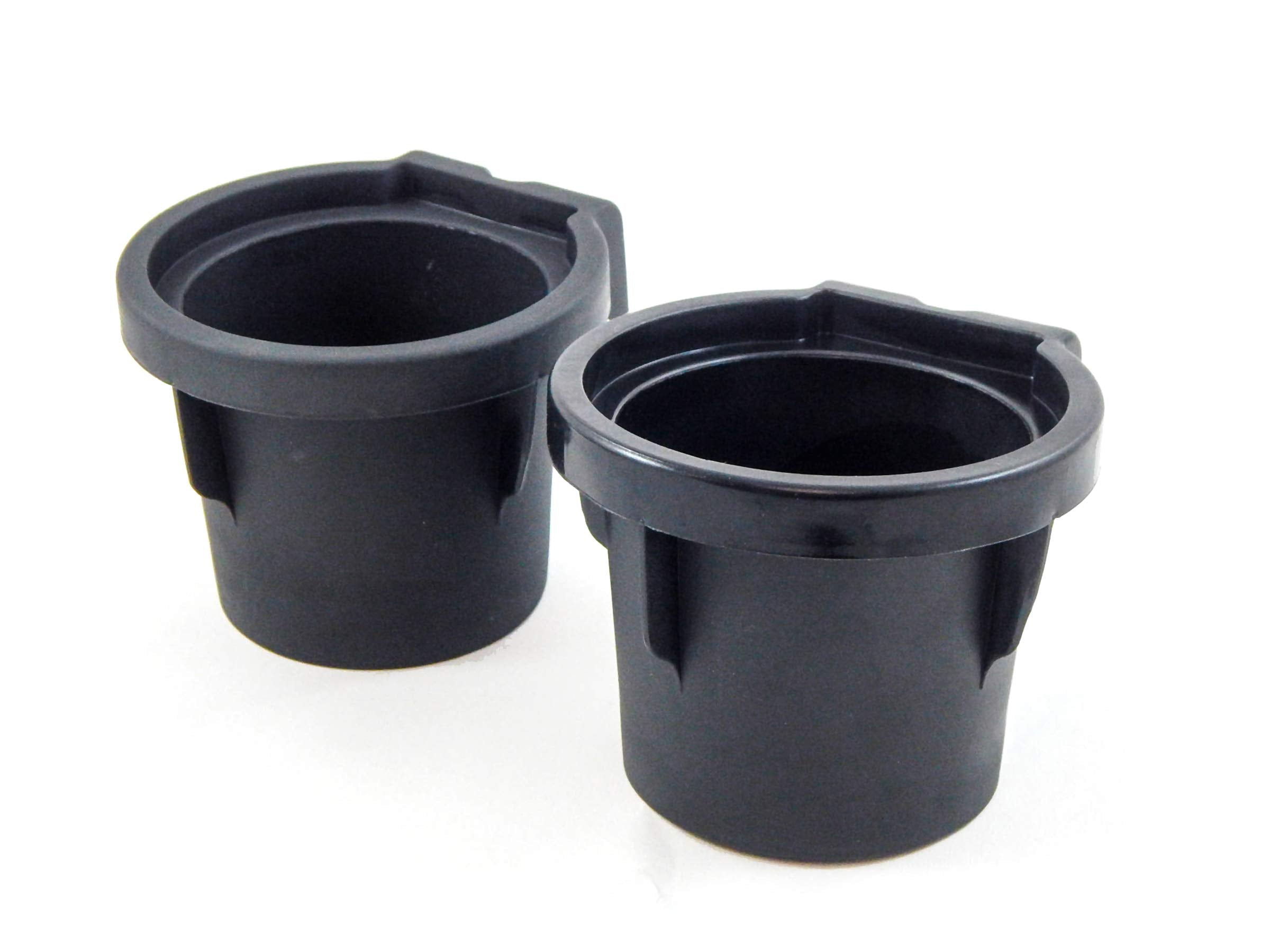Red Hound Auto 2 Cup Holder Inserts 2005-2019 Compatible with Nissan Frontier, Xterra, 2005-2012 Pathfinder Rubber Cup Beverage Holder