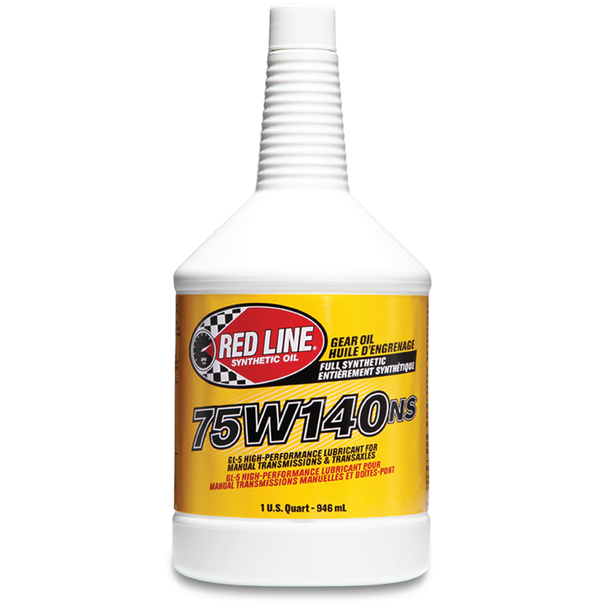 Red Line 57104 75W140 Non-Limited Slip Synthetic Gear Oil - 1 Quart