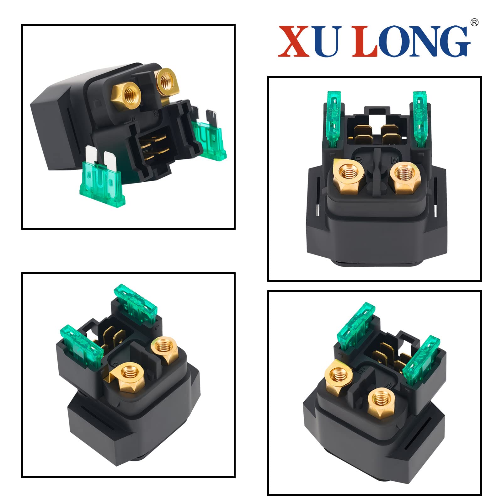 Starter Solenoid Relay Atv Compatible With Yamaha Yfm350A Yfm 350 400 450 660 Grizzly Big Bear Kodiak Wolverine Rhino Raptor Bruin 2000 2001 2002 2003 2004 2005 2006 2007 2008 2009