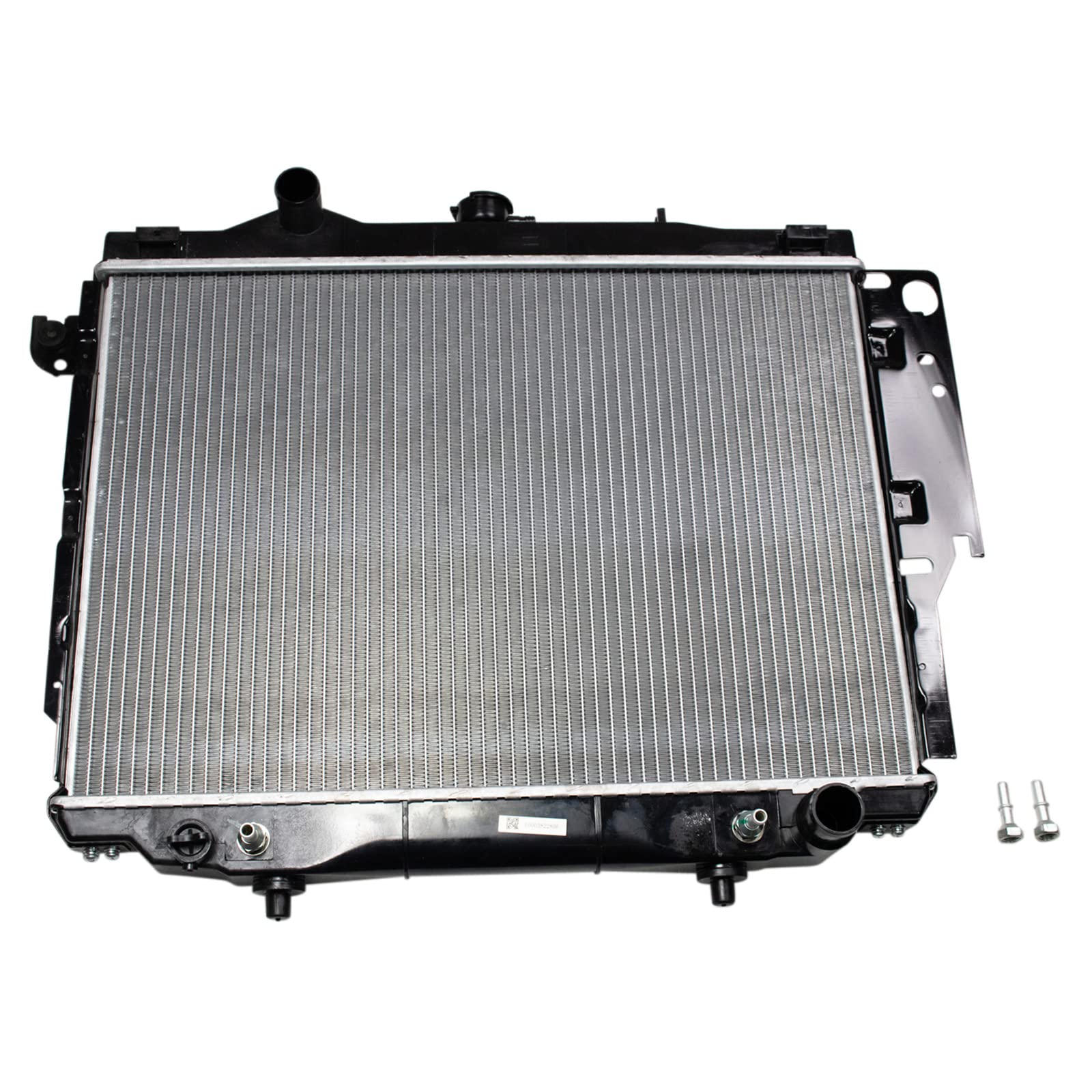 Trq Radiator Assembly Aluminum Core Compatible With 92-96 Dodge Dakota Ch3010146 Ch3010147 Ch3010148 Cu1709