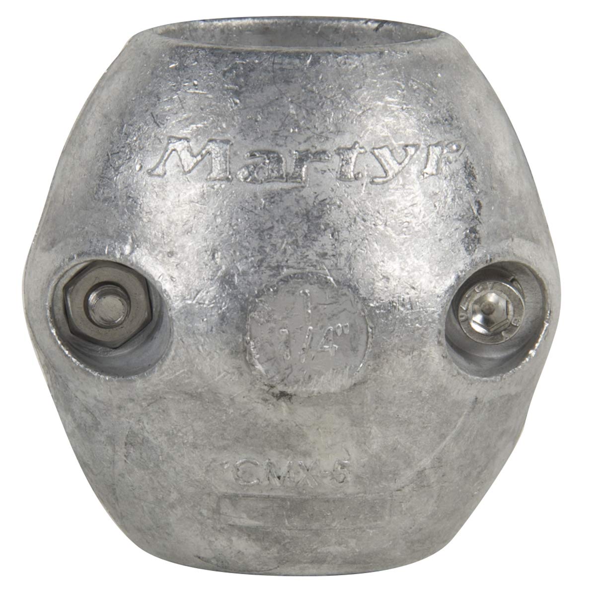 Martyr Anodes Streamlined 1-1/4 Shaft Anode, Aluminum