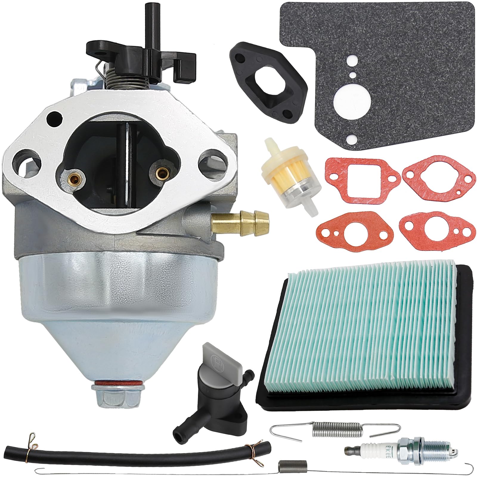 16100-Z0L-023 Carburetor Filter Kit For Honda Gcv160 Gcv160A Gcv160La Gcv160La0 Gcv160Le Hrr216 Hrs216 Hrb216 Hrz216 Hrt216 Engine Carb Replaces#16100-Zmo-803 16100-Z0L-853