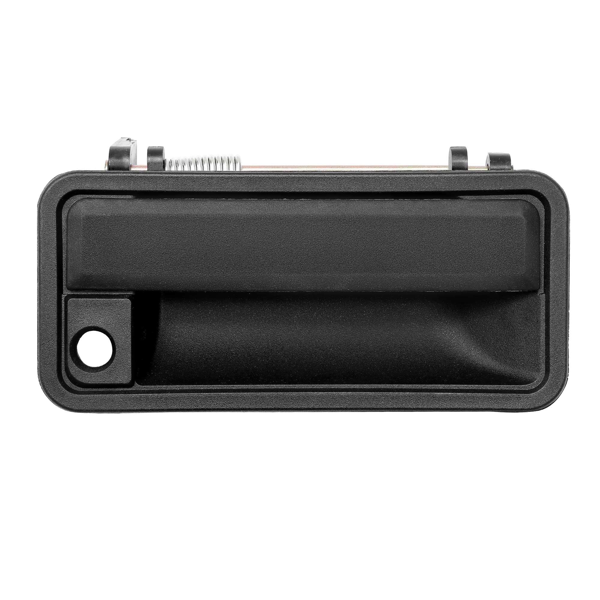 Exterior Door Handle, Front Right Passenger Side, All Plastic, Compatible With 1988-2001 Chevy Gmc K1500 K2500 K3500, C1500 C2500 C3500 Suburban, Tahoe, Yukon, Cadillac 15742230, 77073, Gm1311132