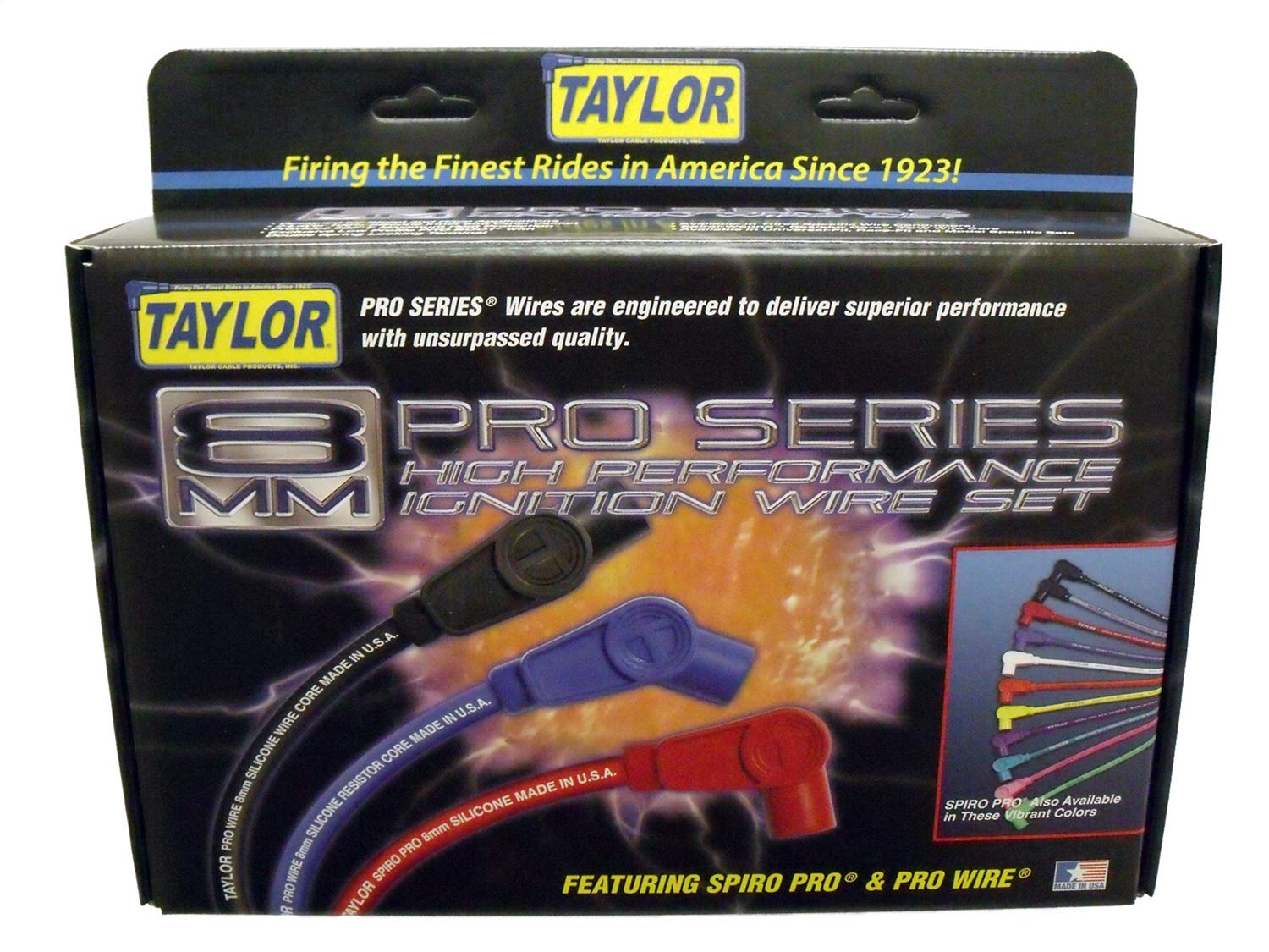 Taylor Ignition 70251 8Mm Pro Wire Ignition Wire Set