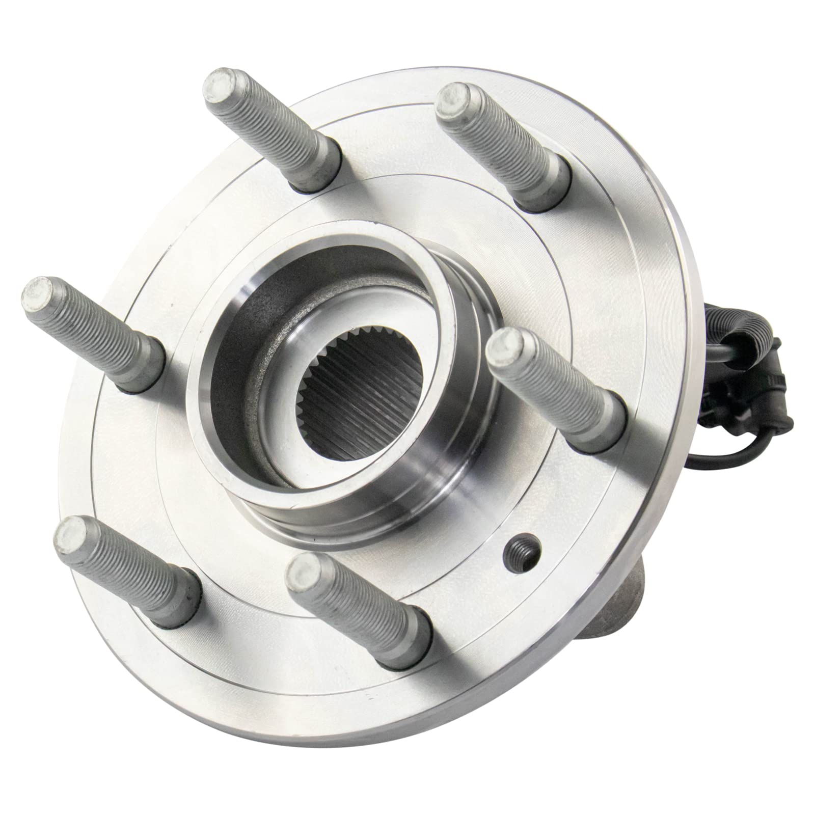 Trq Front Wheel Bearing & Hub Assembly With Abs Sensor Compatible With 2019-2023 Ram 1500