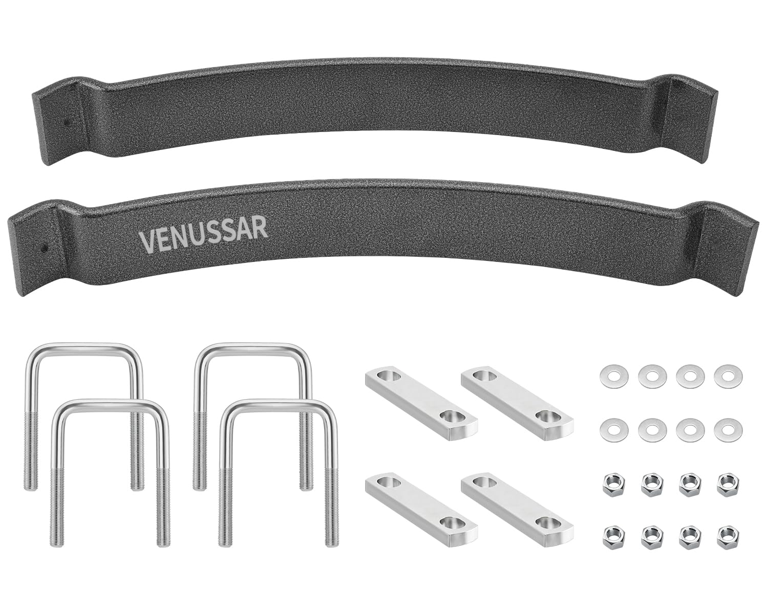 Venussar Helper Spring Kit, 500 LBS Heavy Duty Helper Springs for Trailers, Pickup Trucks, SUVs