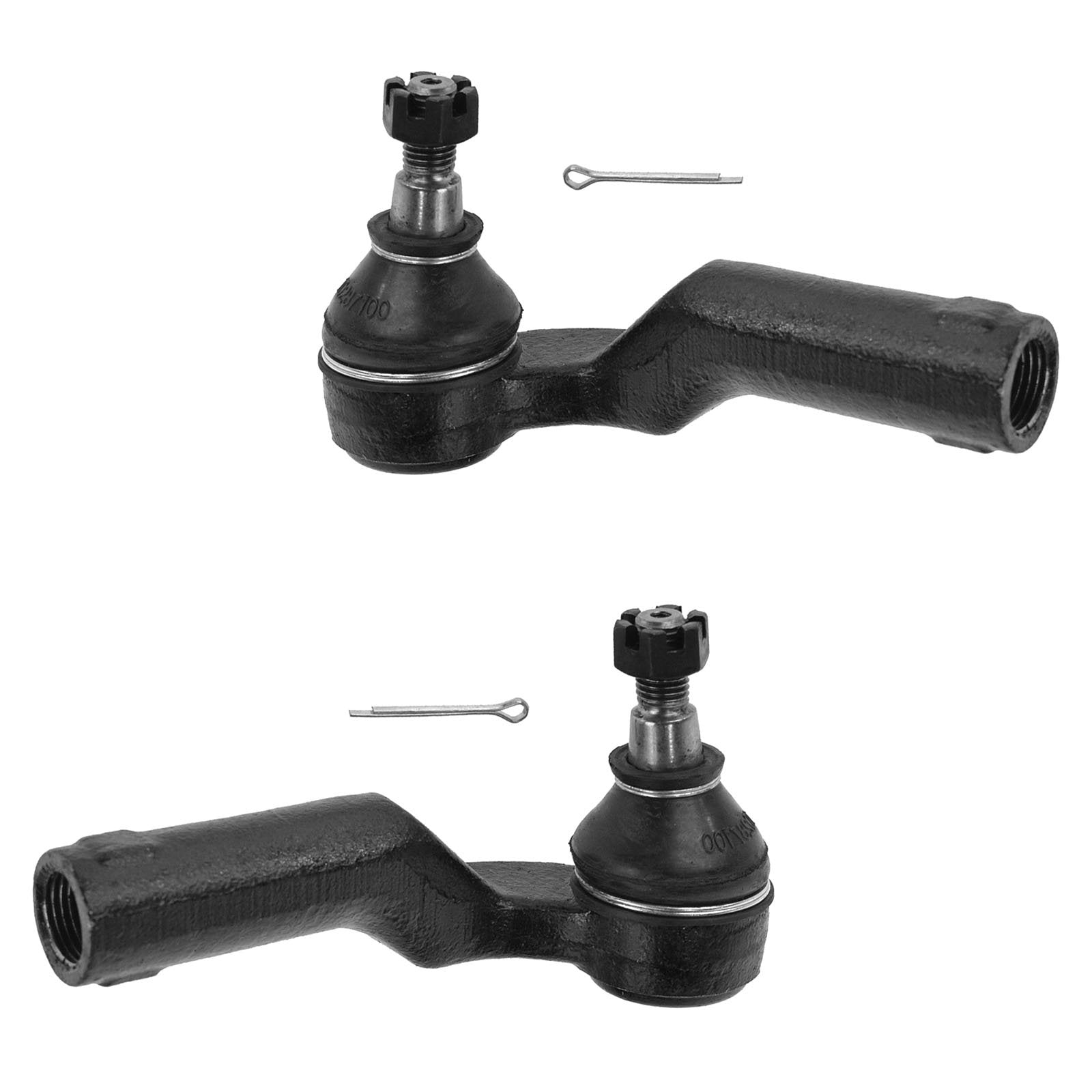 Trq Front Tie Rod Set Compatible With 2004-2013 Mazda 3 2006-2015 5