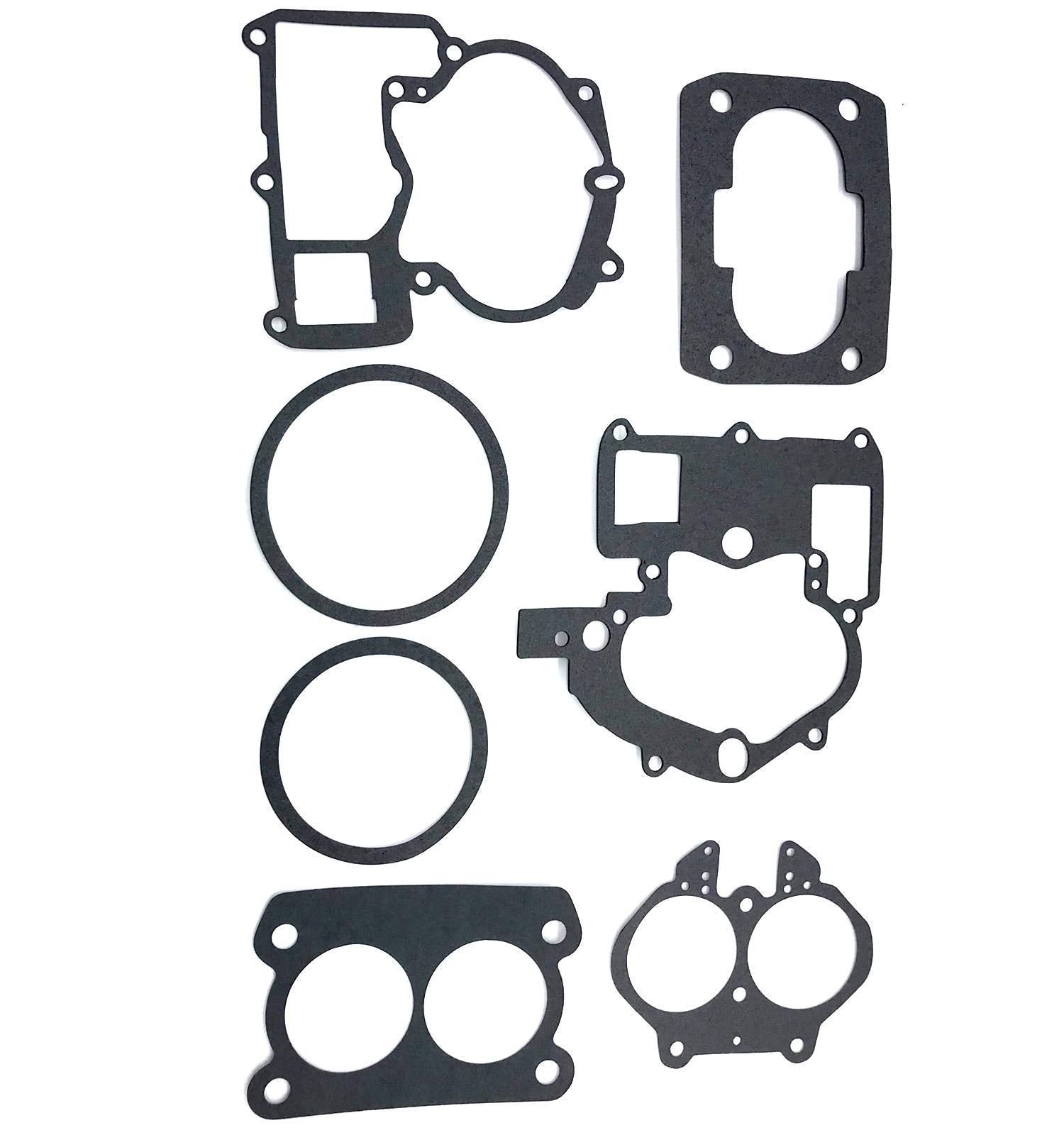 YBATUWU Complete Carburetor Kit for Mercruiser Marine 2 Barrel 3.0L 4.3L 5.0L 5.7L with FLOAT 3302-804844002