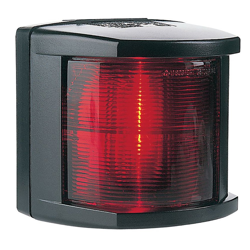 HELLA 002984335 2984 Series 12V DC 2 NM Port Navigation Light with Colored Outer Lens and Black Housing