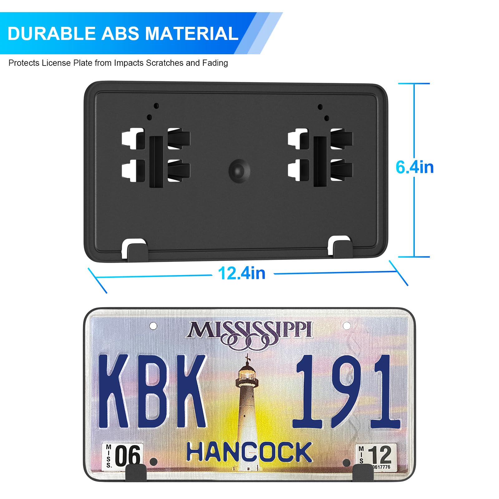 Replace For Ford 2018 2019 2020 F150 Front License Plate Bracket Frame Holder, Jl3Z17A385Ba Accessories F150 Bumper License Plat