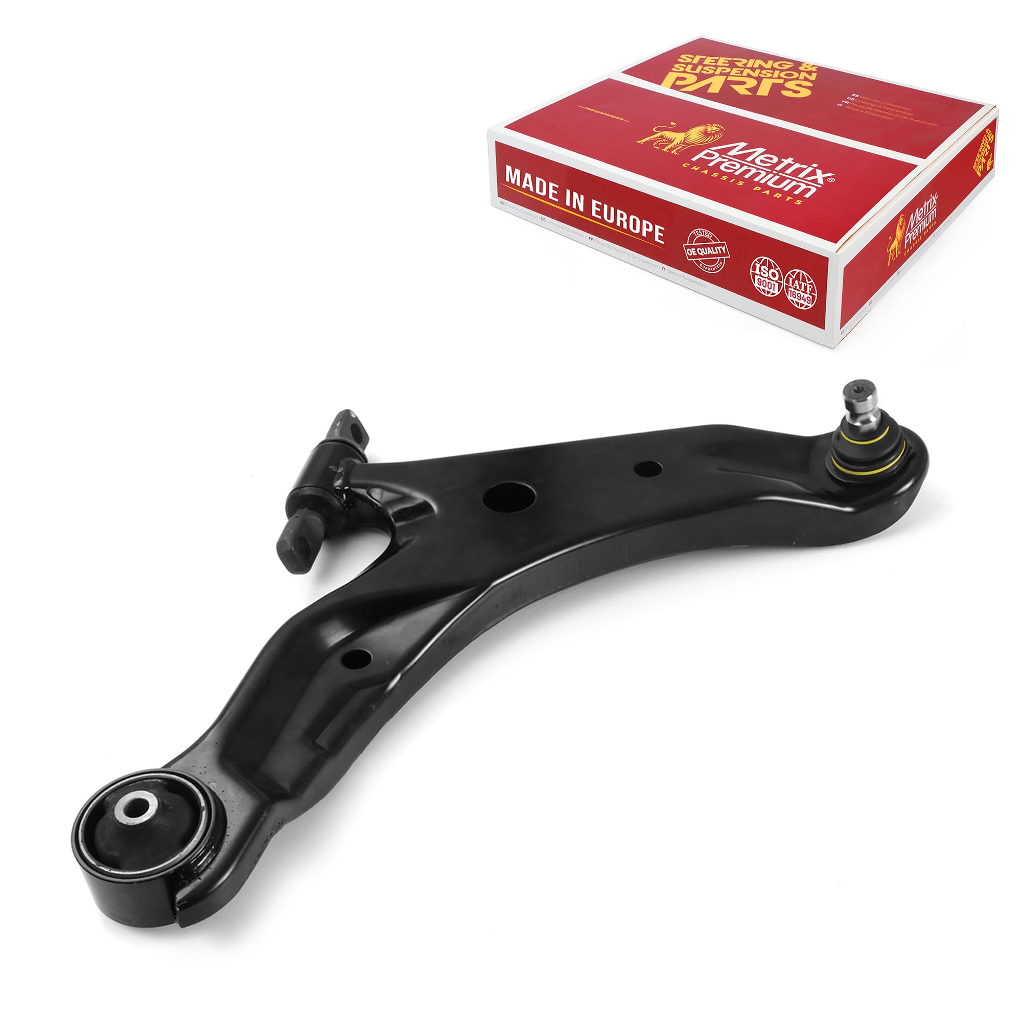 Metrix Premium Chassis Parts - Front Right Lower Control Arm W Ball Joint & Bushing Assembly Fits 2001-2006 Hyundai Santa Fe, Re