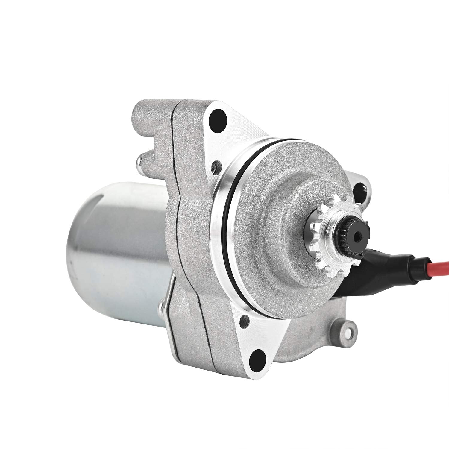 Trkimal 3 Bolt Starter Motor with Cable for 50cc 70 cc 90cc 100 cc 110cc 125 cc Dirt Bikes Go Karts ATVs Pit Bike Dune Buggy San