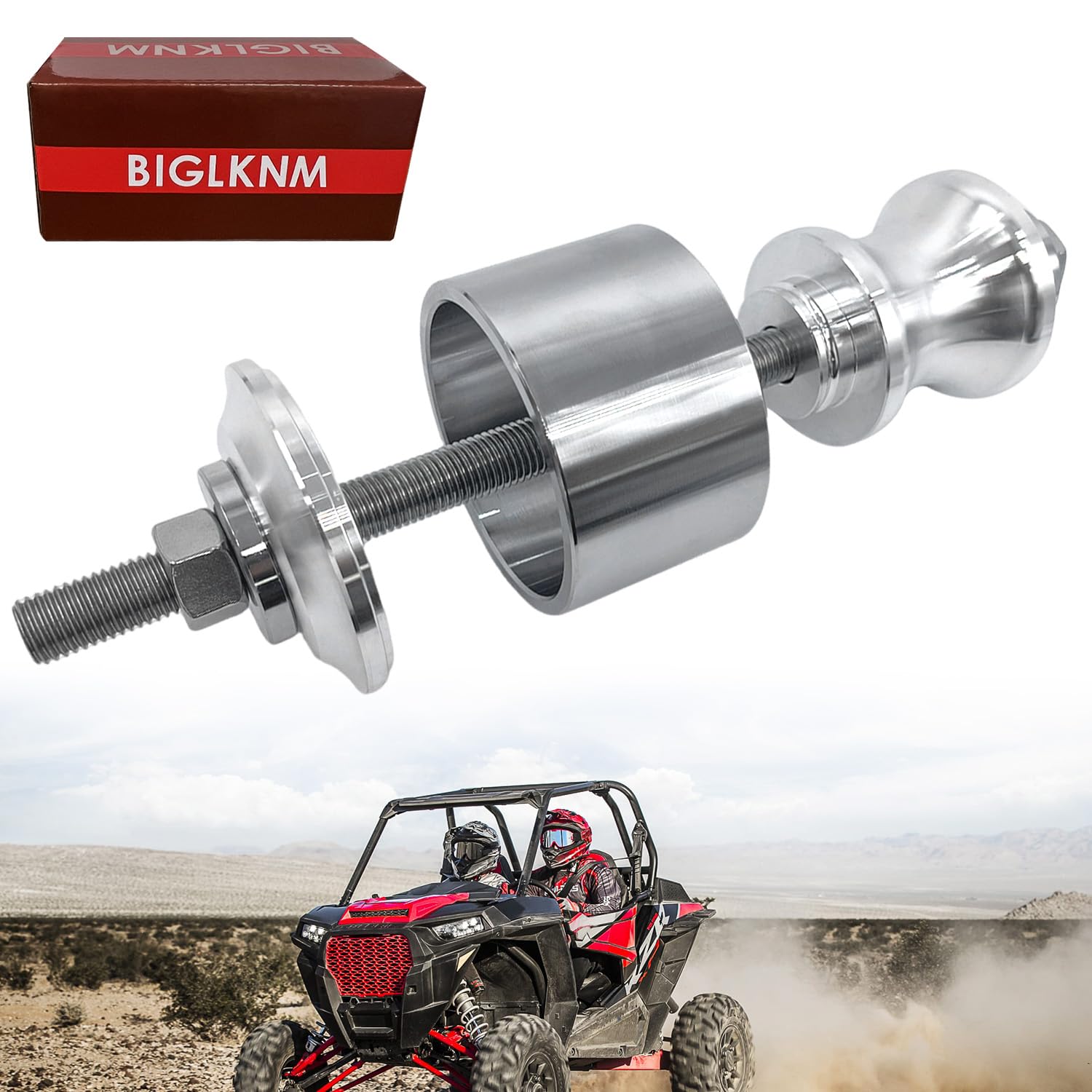 Biglknm Wheel Bearing Removal Tool Compatible For Polaris Ranger Rzr/Ranger/General/Sportsman, Reinstall Tool Fit For 40 And 44 Mm Wheel Bearings