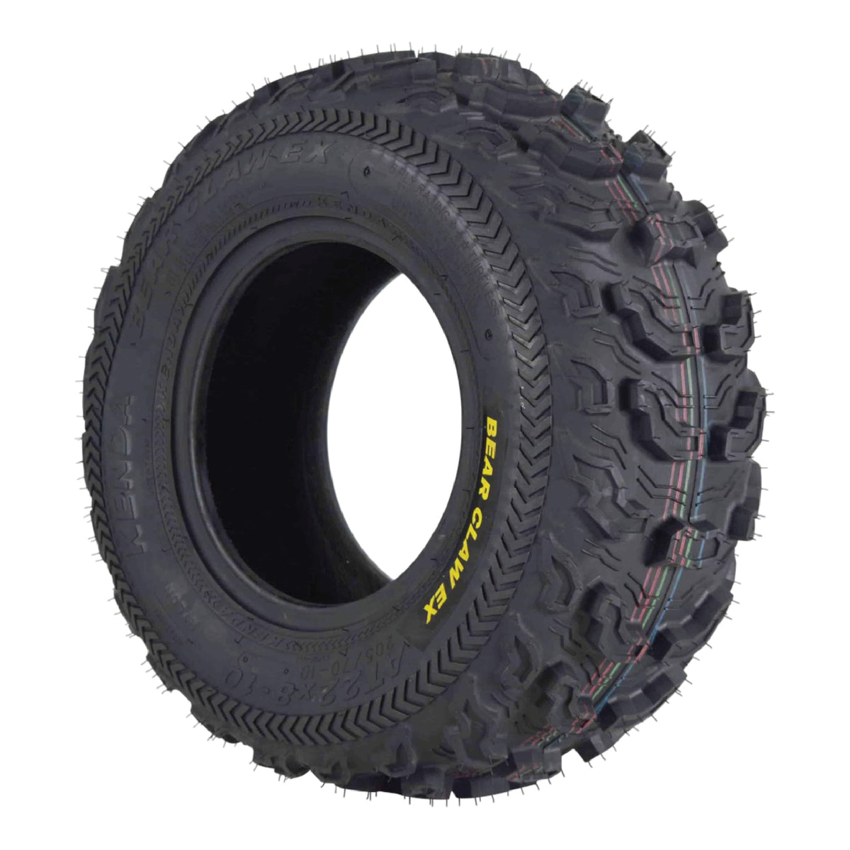 Kenda Bearclaw Ex K573-22X8-10 Front Tire For All Terrain (Atv), Utv, And Side By Side (Sxs) Vehicles - 6-Ply - Bear Claw Ex 22X