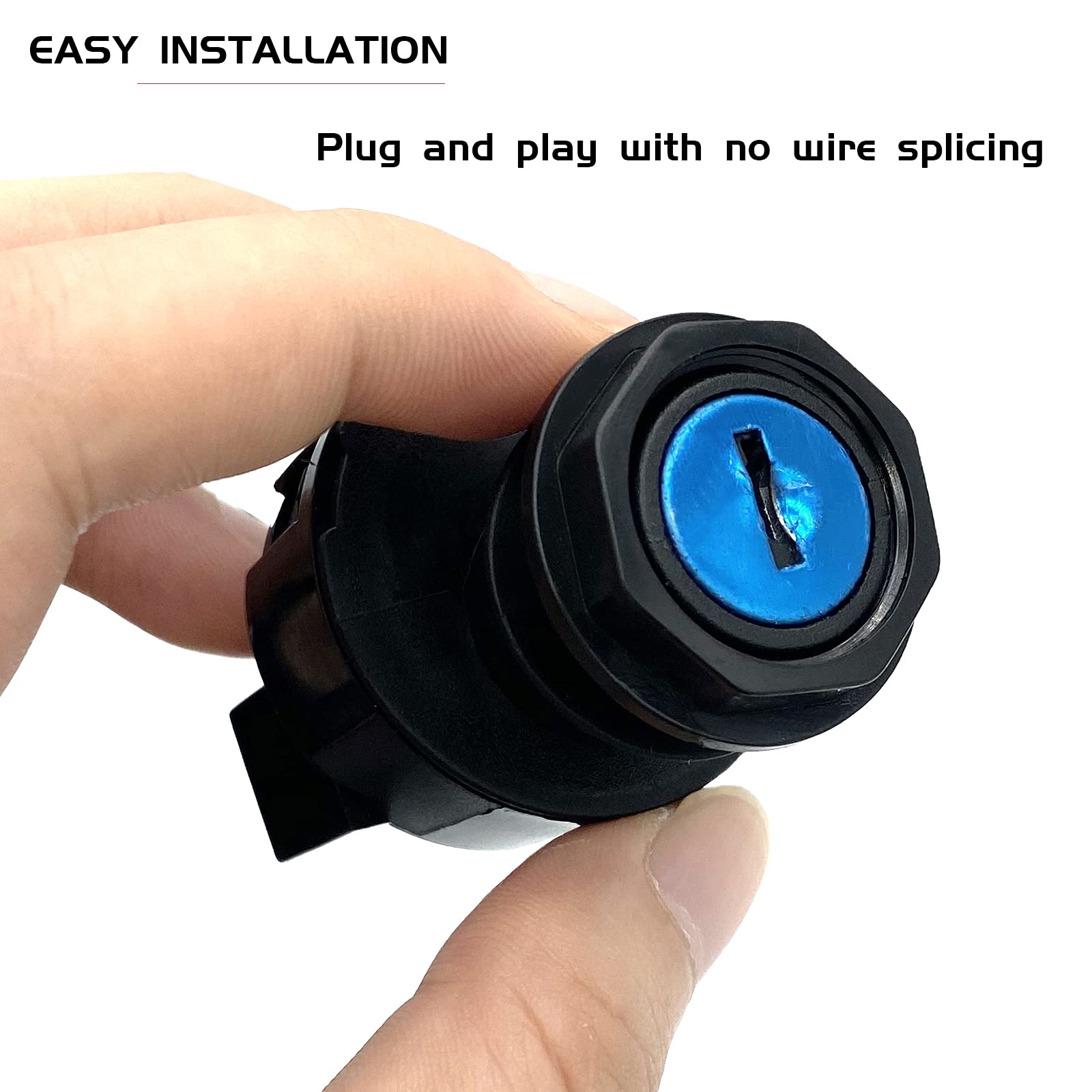 Ignition Switch With Key Replacement For Polaris Ranger 400 425 500 570 700 800 900 1000 Sportsman 300 325 400 450 500 550 570 700 800 Rzr 570 800 900 & More - Replace 4011002 4012165 4011142