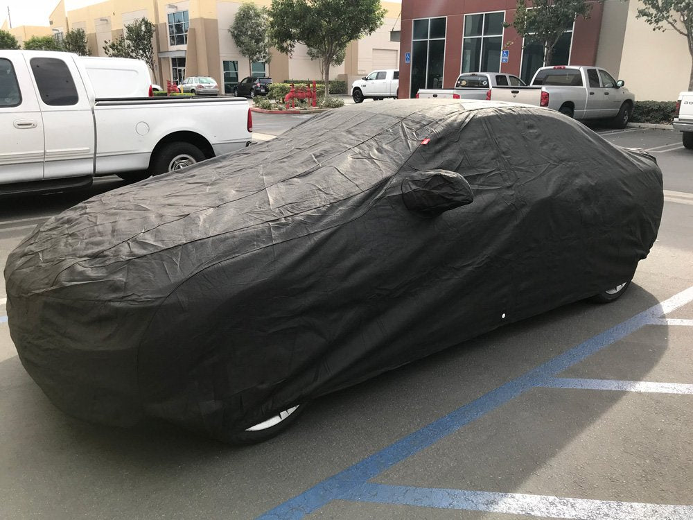 CarsCover Custom Fit 2007-2019 BMW M3 320i 328i 328d 330i 330e 335i 340i Car Cover Heavy Duty All Weatherproof Ultrashield Black 320 328 330 335 340