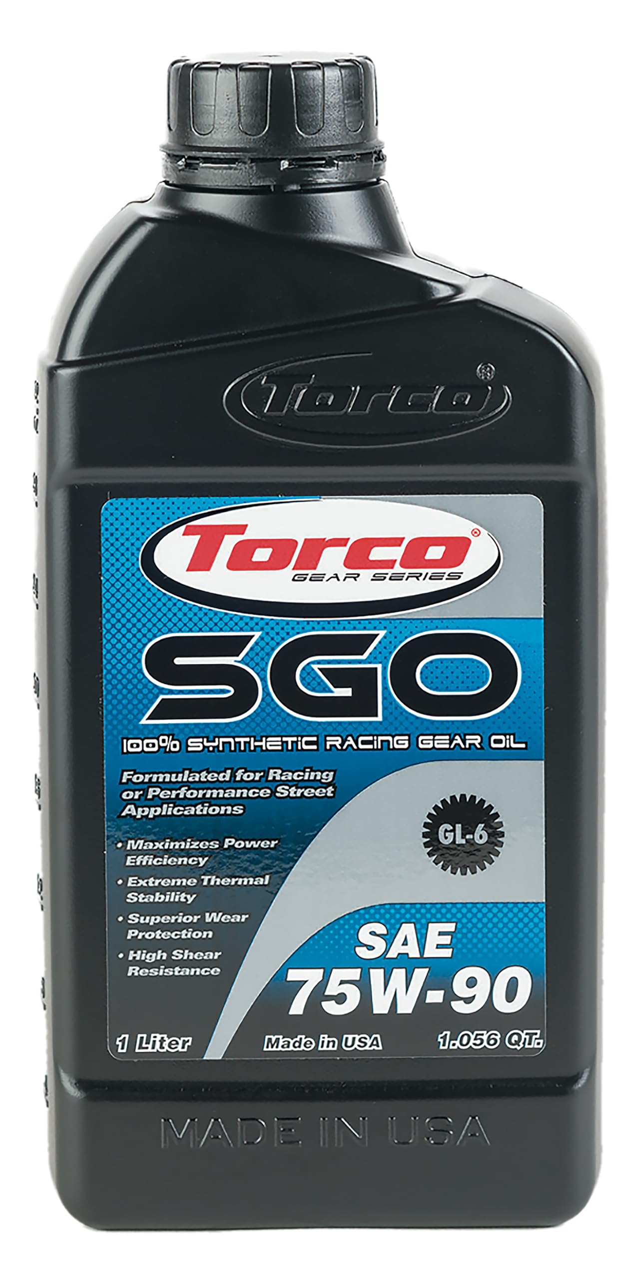Torco SGO 100% Synthetic Racing Gear Oil (75W-90)