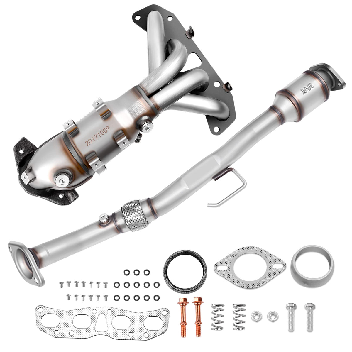 AUTOSAVER88 2Pcs Catalytic Converters Compatible with 2002 2003 2004 2005 2006 Altima 2.5L (EPA Compliant)