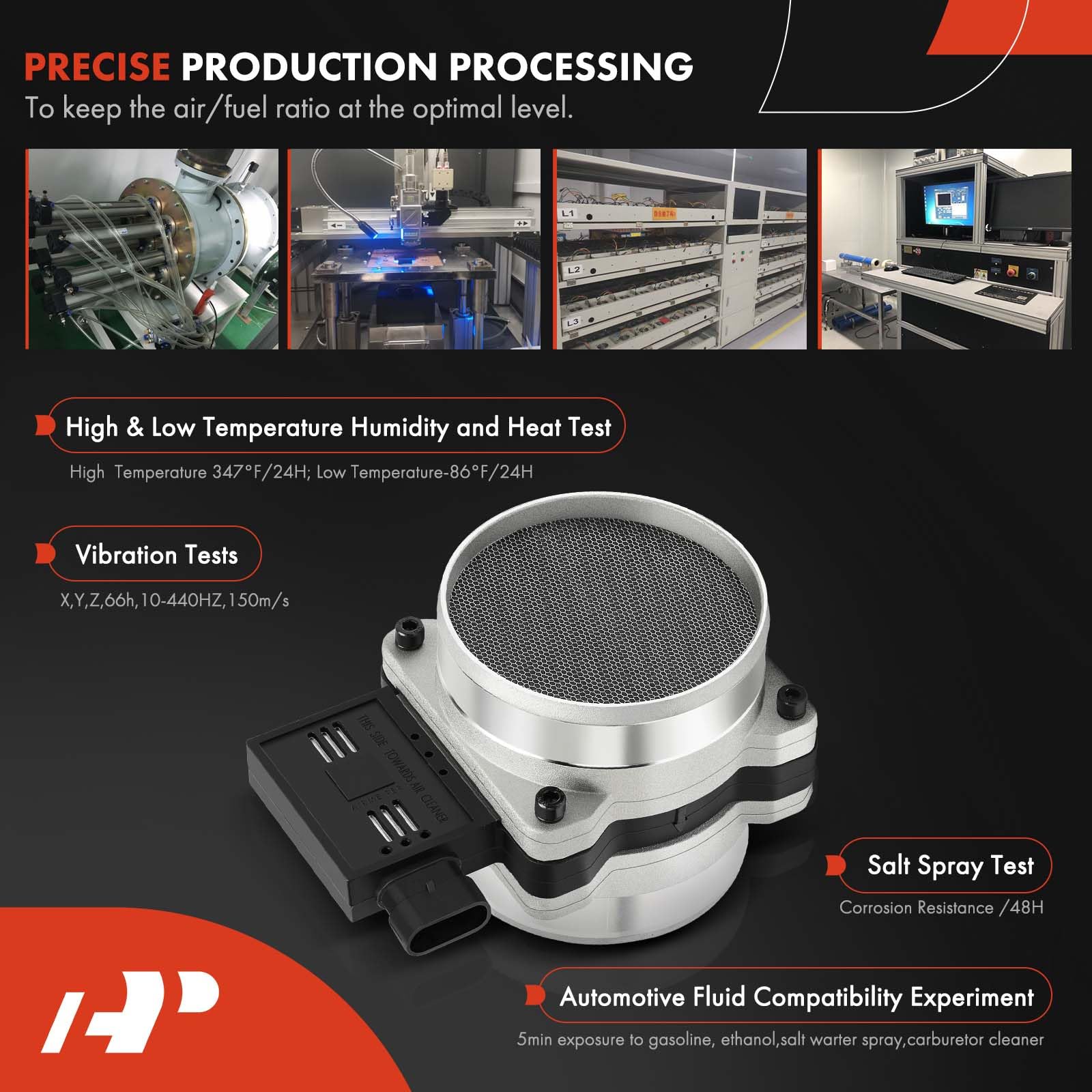 A-Premium Mass Air Flow Sensor Meter [6,8Cyl 4.3 5.0 5.7 7.4 8.1L] Compatible With Chevy & Gmc & Pontiac & Cadillac & Gm Vehicle