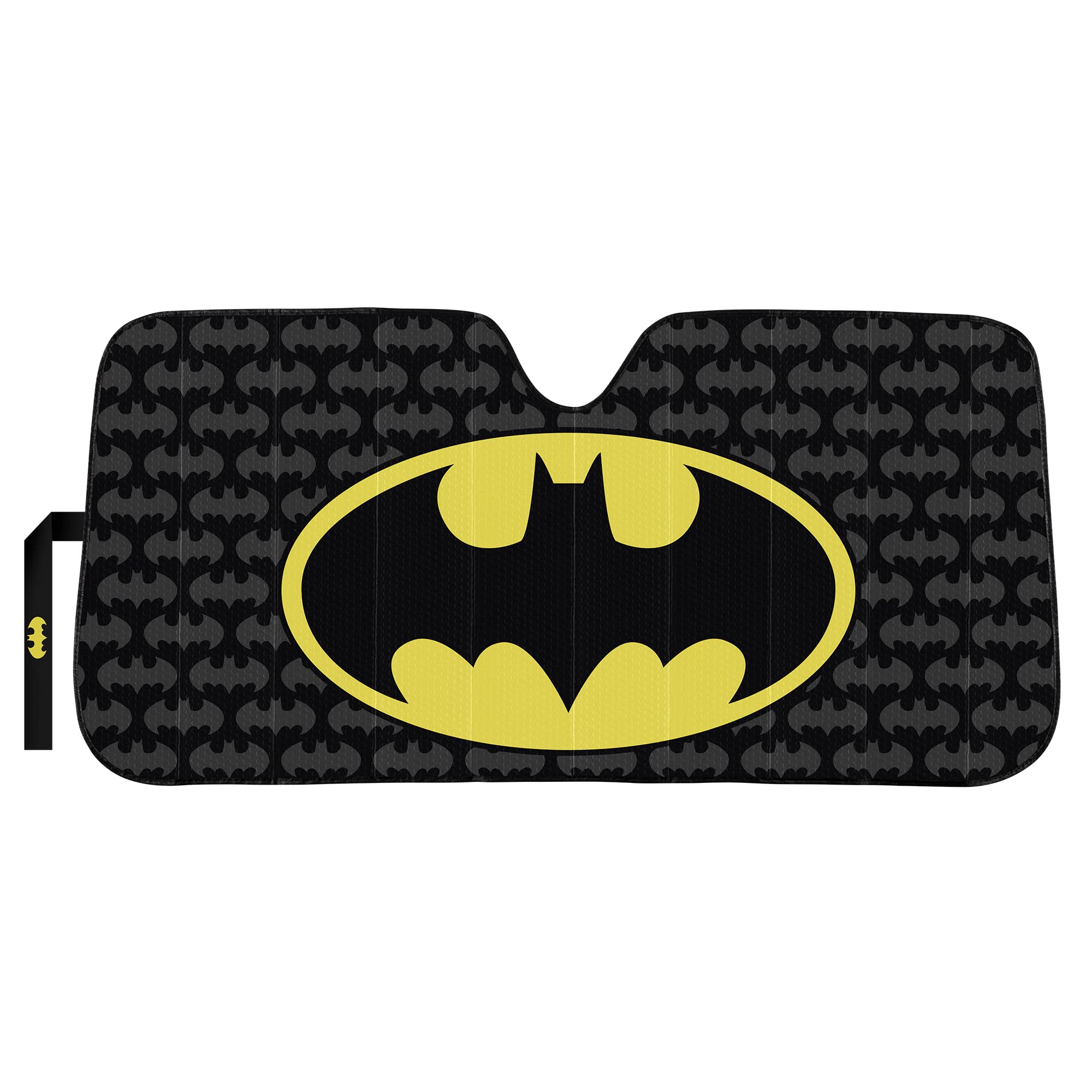 Plasticolor 003713R01 Batman Accordion Style Car Truck Suv Front Windshield Sunshade
