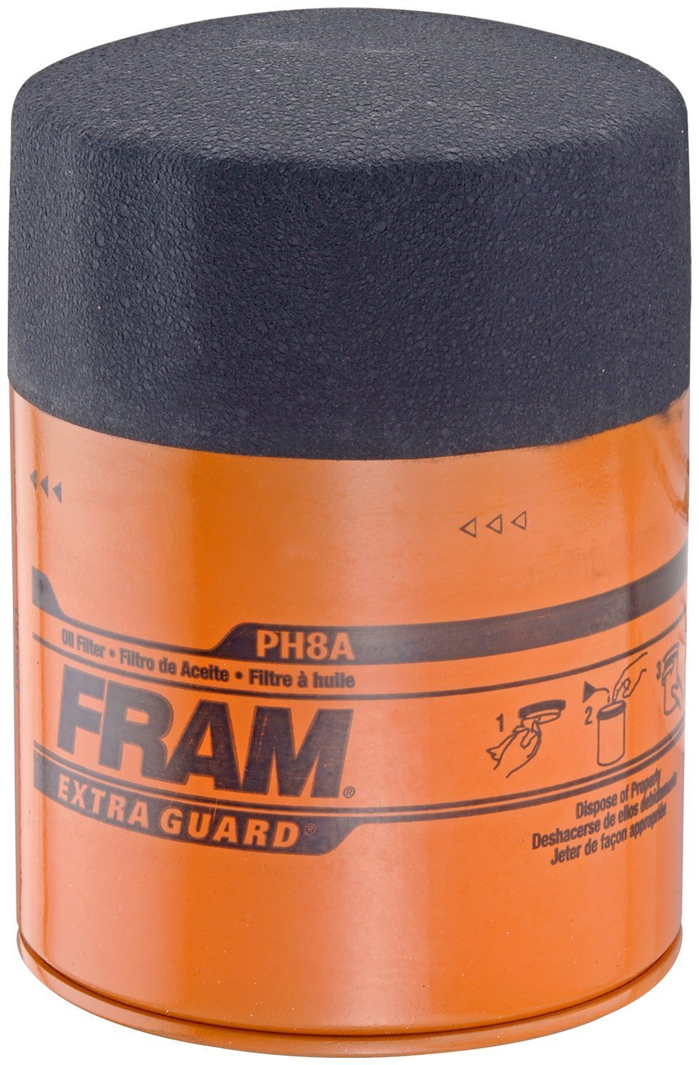 Fram Ph8A Extra Guard Passenger Car Spin-On Oil Filter (Pack Of 2)