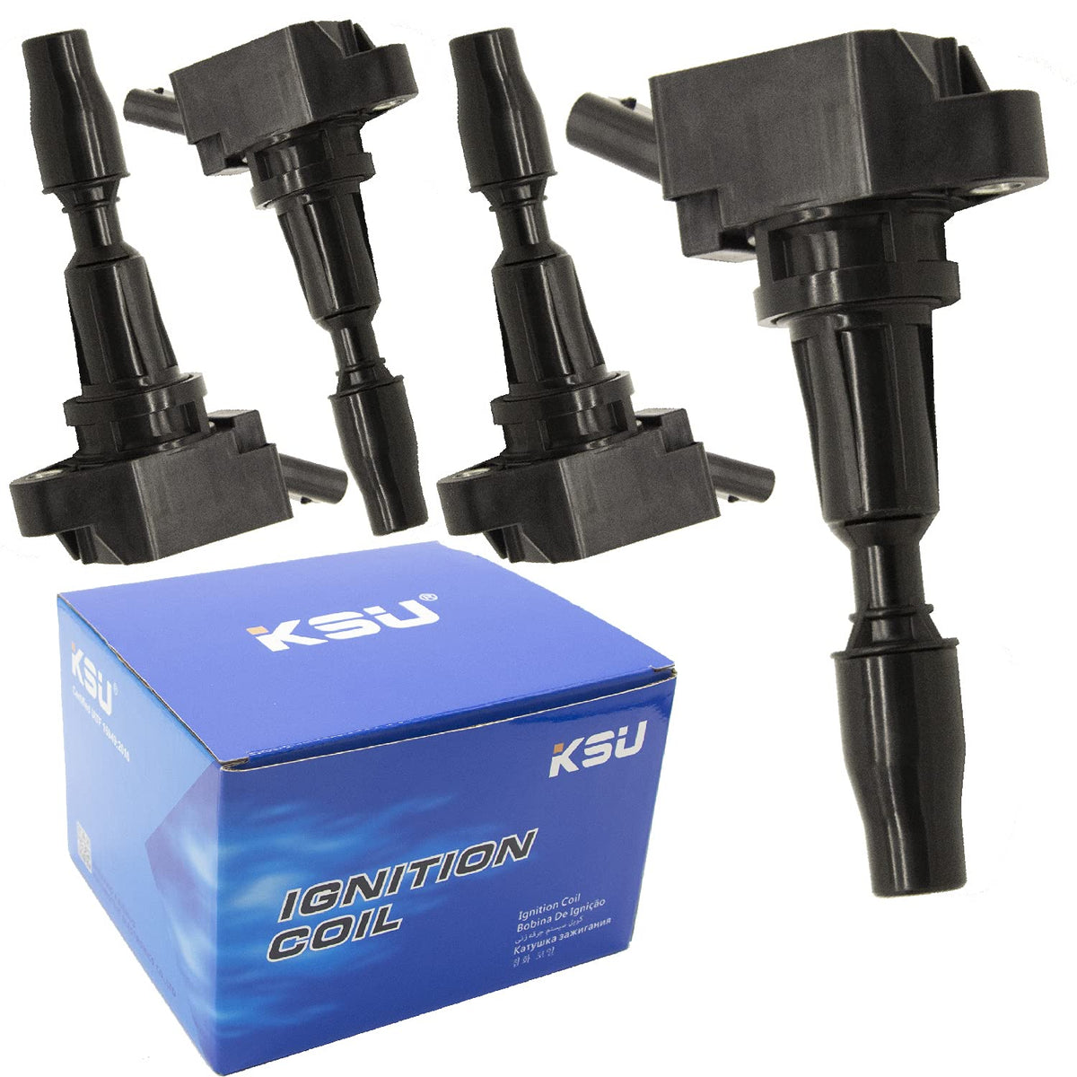 KSU Coil pack compatible with Hyundai Sonata 1.6L L4 Turbocharged 2015 2016 2017 2018 2019