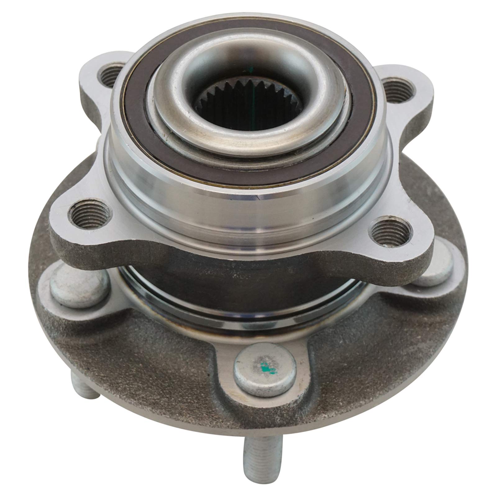 Trq Front Left Right Rear Wheel Hub Bearing Assembly Driver Passenger Side Compatible With 2013-2020 Ford Fusion 2019-2020 Polic