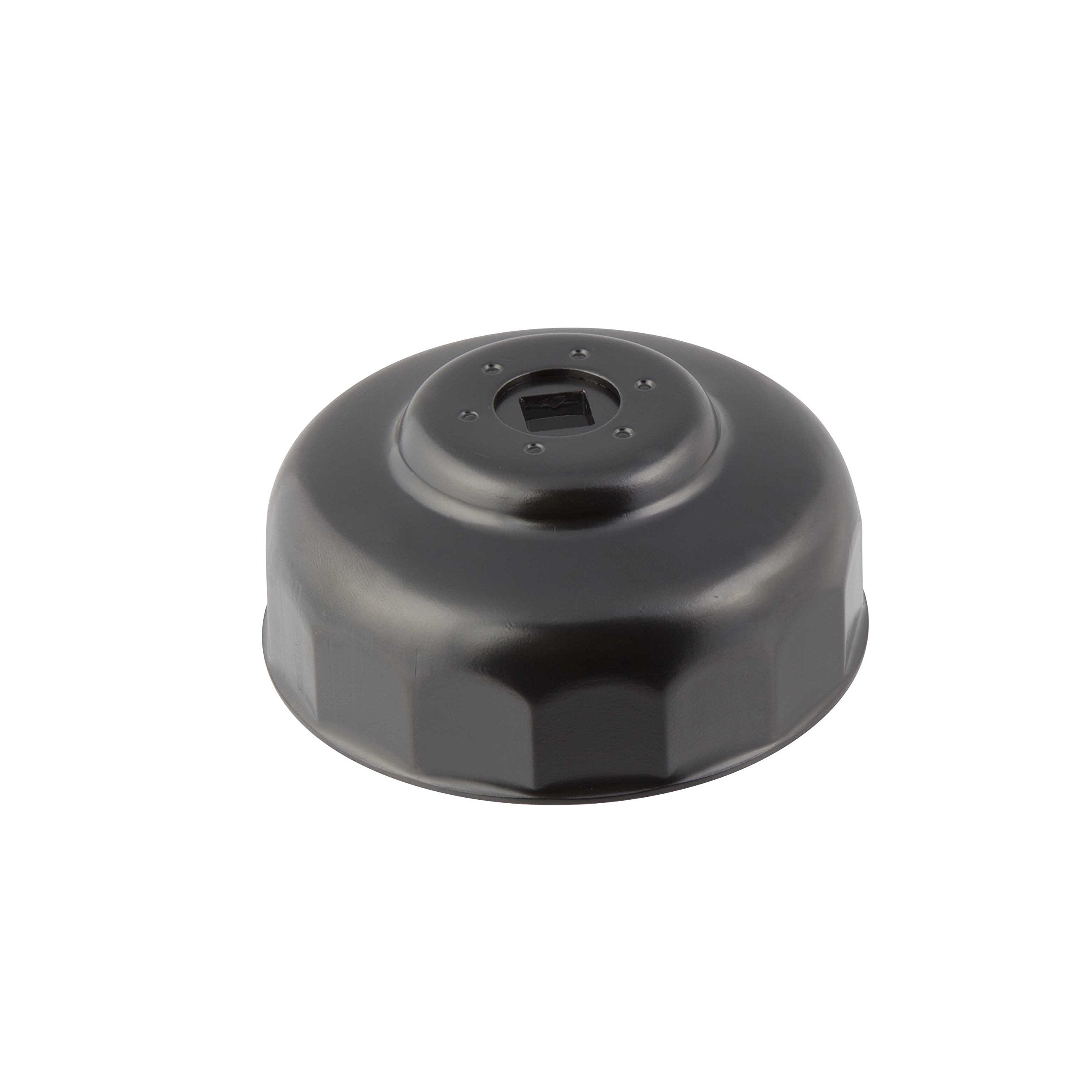 Steelman Low Profile Oil Filter Cap Wrench Socket 88mm x 15 Flute, 3/8inch Drive, for Hyundai ScrewIn Filters, Heavy Duty Chro