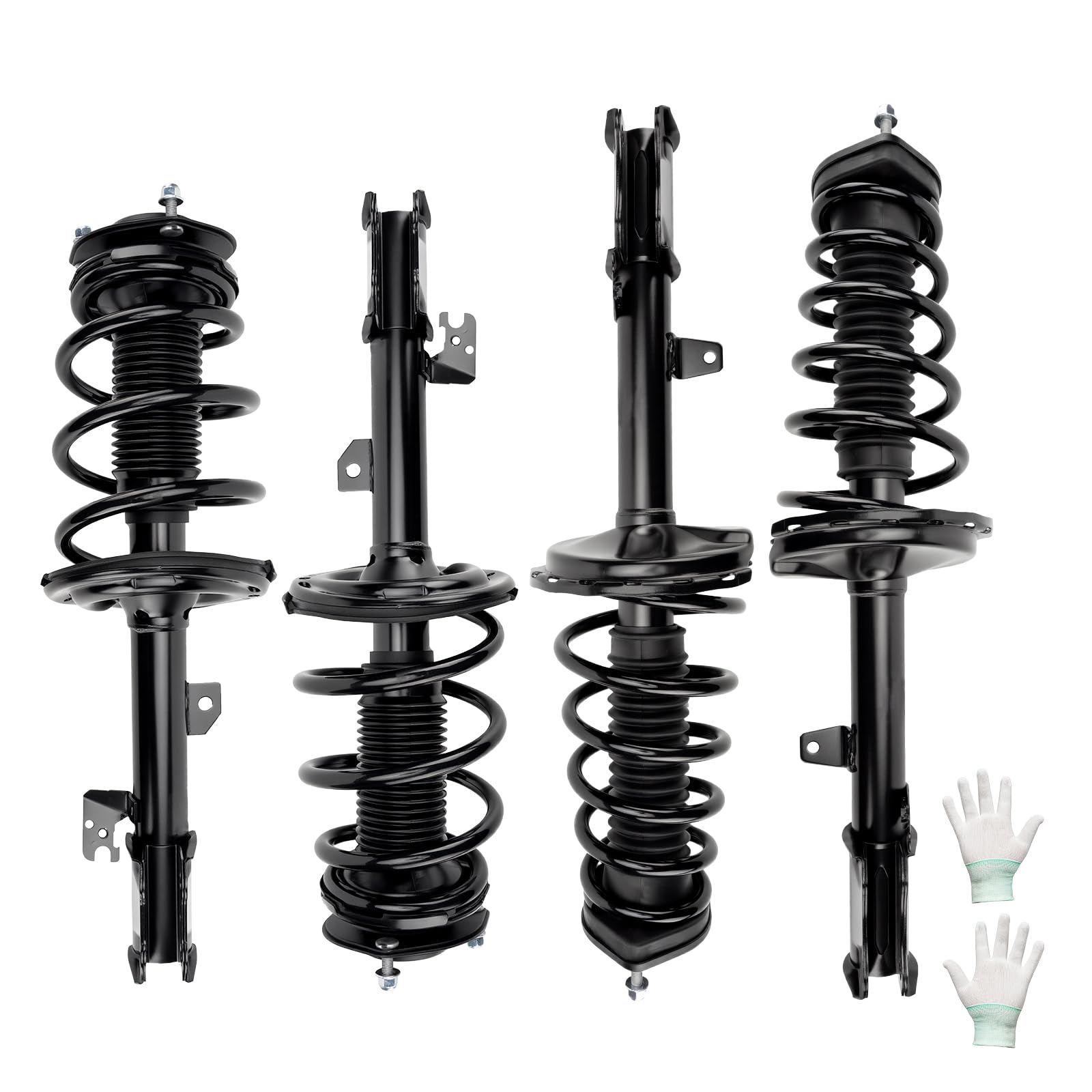 KAX Complete Struts w/Coil Springs Replacement Strut Shocks Assembly 172962,172963,172966,172967 for Toyota Venza 2009-2012 Fron