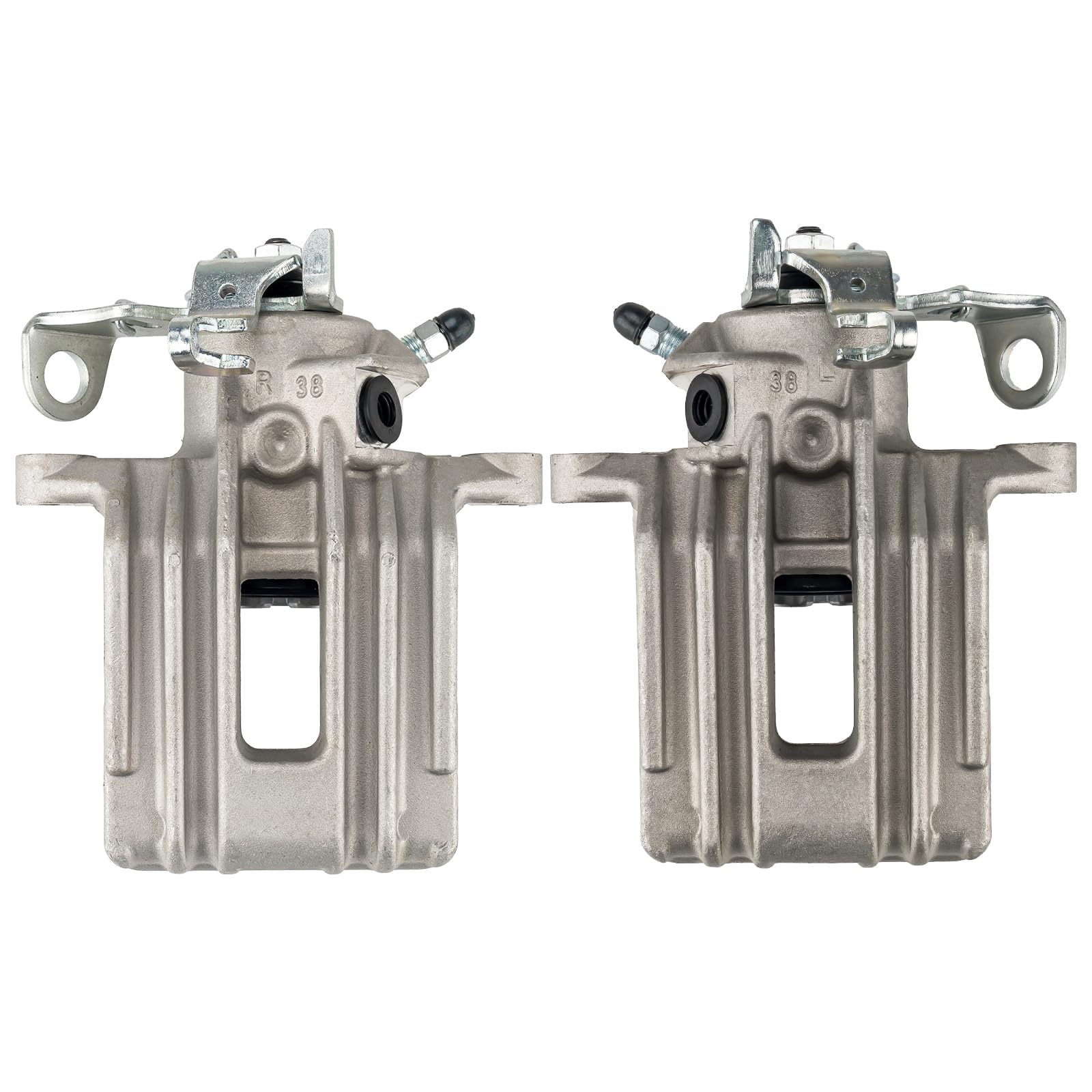 Kax Disc Brake Caliper Assembly Fit For Volkswagen Beetle 1998-2000, Jetta 2000, Cabrio 1999-2002, Golf 1999, Audi Tt 2000, Rear