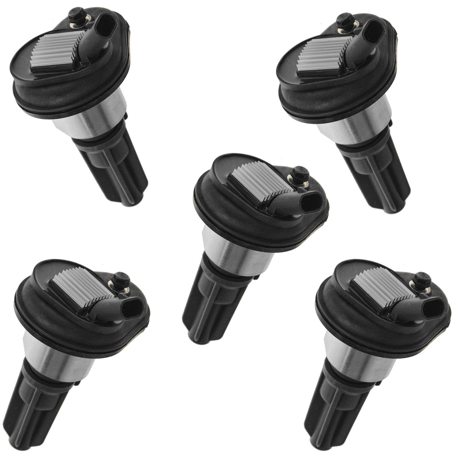 Trq Ignition Coil Set Compatible With 2004-2006 Chevrolet Colorado Gmc Canyon 2006 Hummer H3 Isuzu I-350 2007-2008 I-370