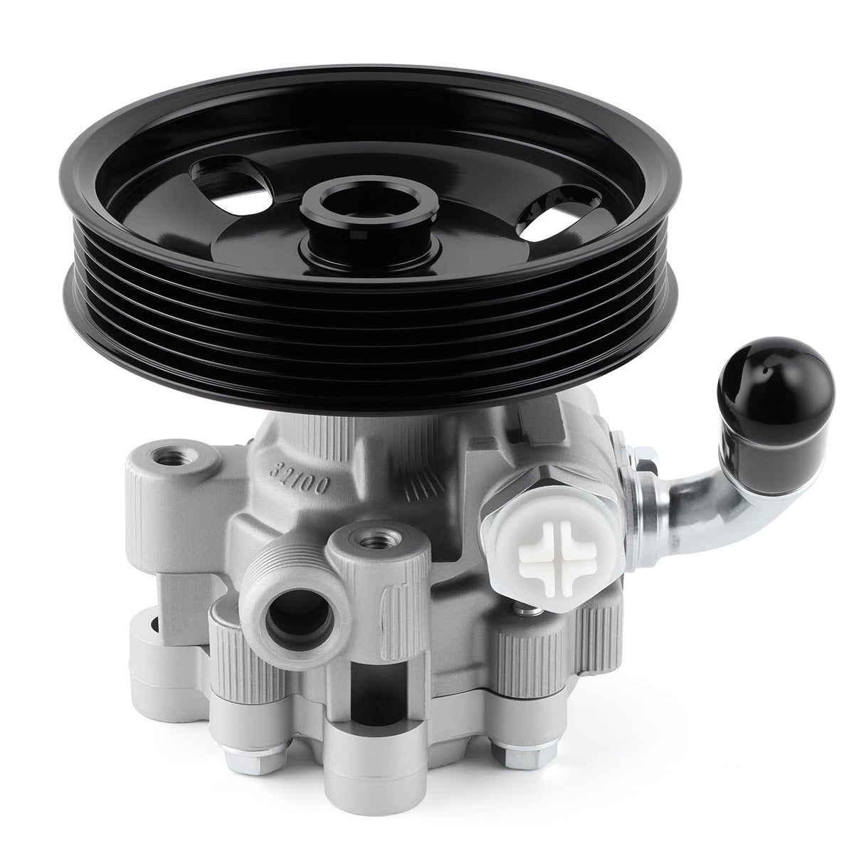 Farrme 04892093AA Power Steering Pump with Pulley Fit for Chrysler 300 for Dodge Challenger Charger Magnum Automotive Replacemen