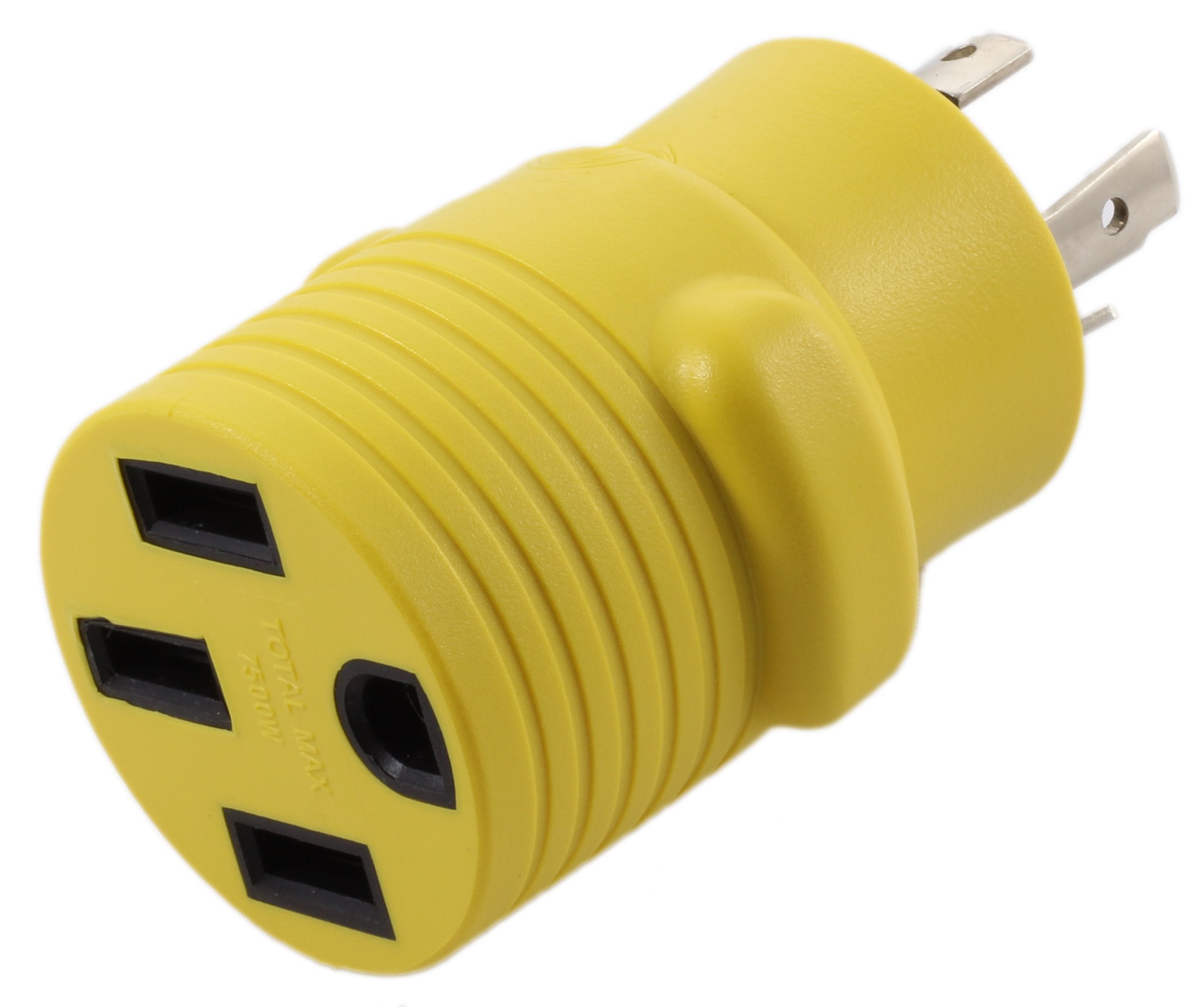 Ac Works Ev Charging Adapter For Tesla Use (L14-30 30A 4-Prong Locking To 50A Rv/Tesla)