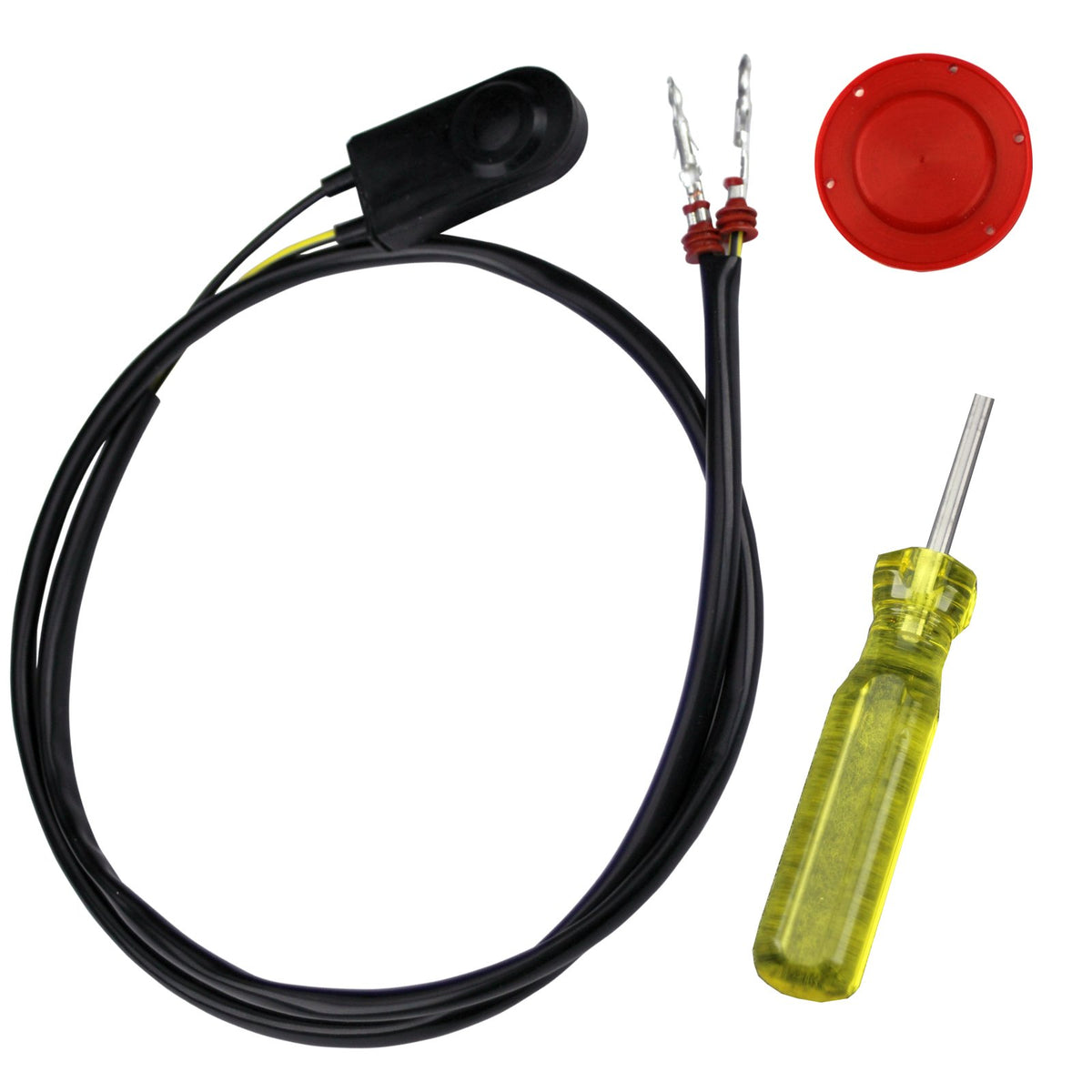 Venom Premium Start Stop Switch & Button Kit W/Wire Terminal Tool (For Sea-Doo 278000427 /Fits Many Gts Sp Spi Spx Xp Gti Hx Gtx